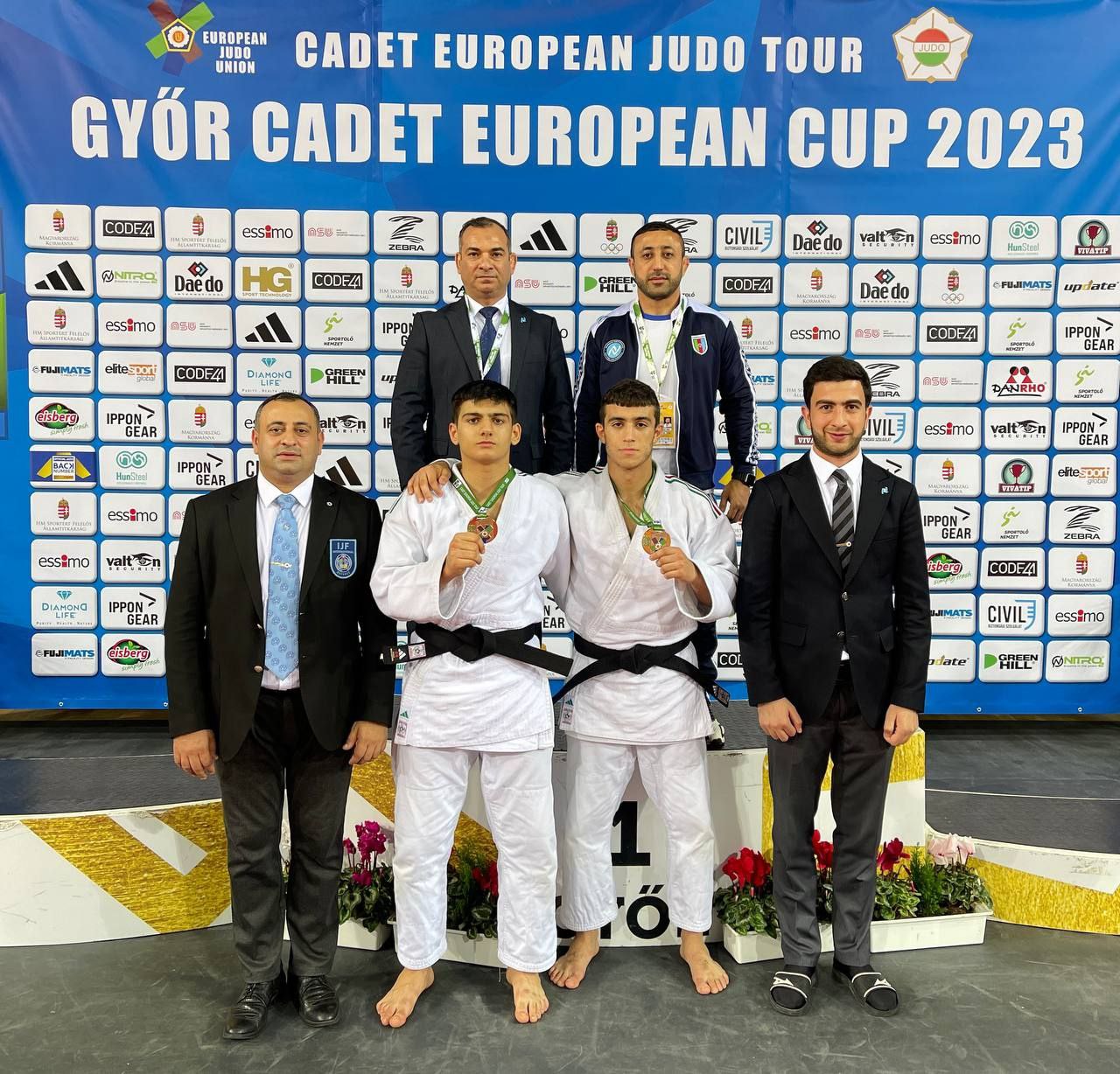 Cüdoçularımız Dyör Avropa Kubokunda 4 medal qazandı