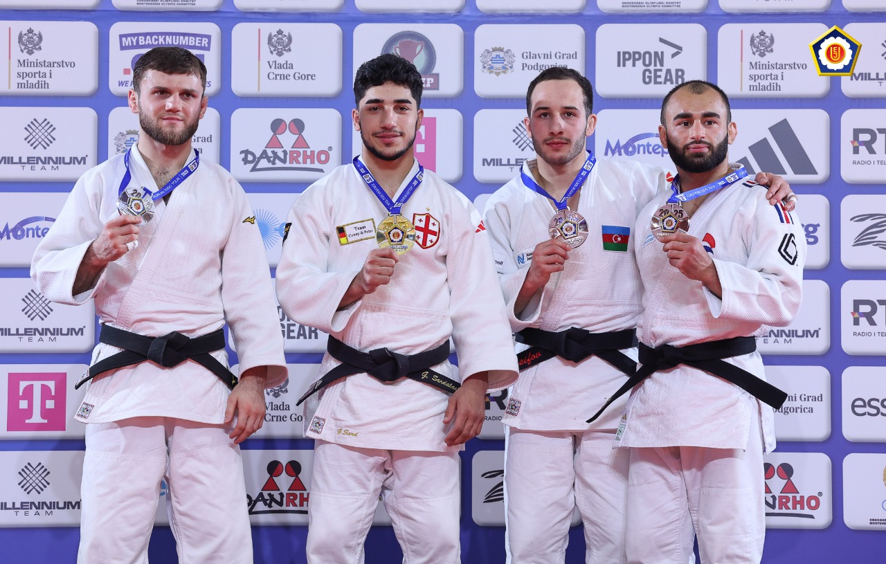 Azərbaycan cüdoçuları Avropa çempionatını 5 medalla başa vurdu