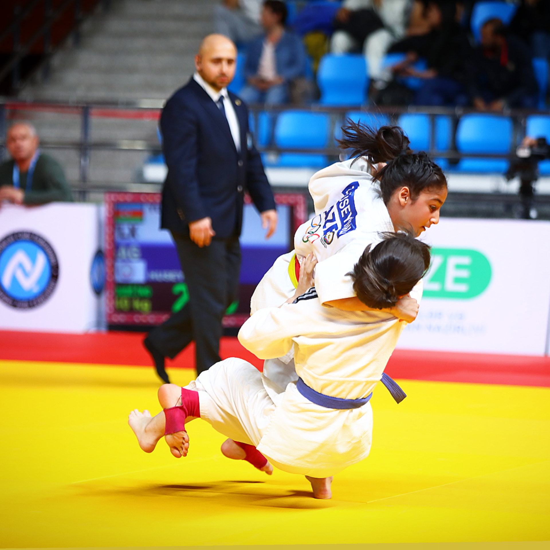Azerbaijan championship in judo among U-15 juniors has started