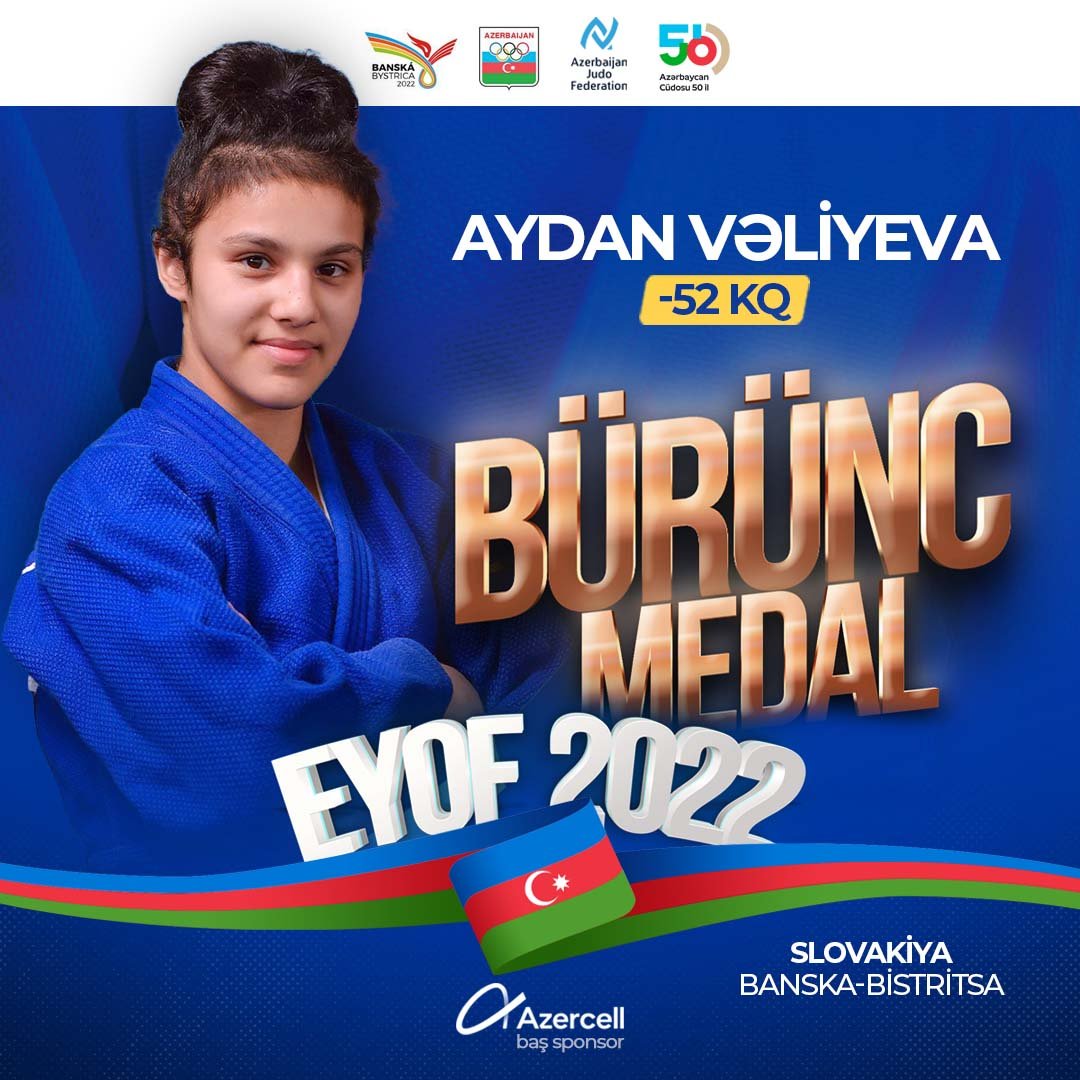Cüdoçumuz "AGOF 2022"-nin ilk qızıl medalını qazandı