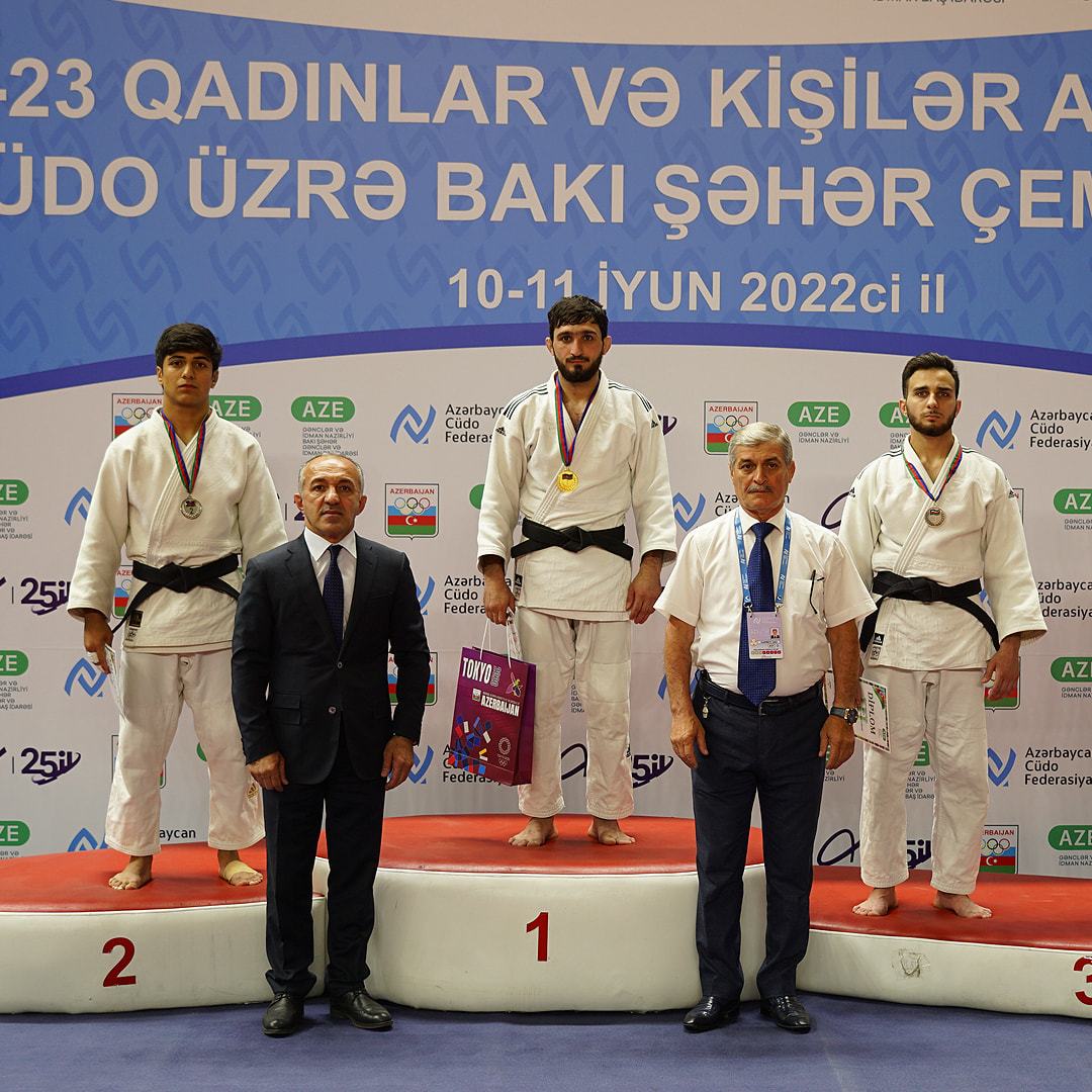 U-23 qadın və kişi cüdoçular arasında cüdo üzrə Bakı şəhər çempionatına yekun vurulub
