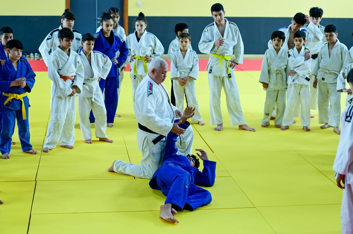New Judo Hall Opens at Yevlakh Olympic Sports Complex