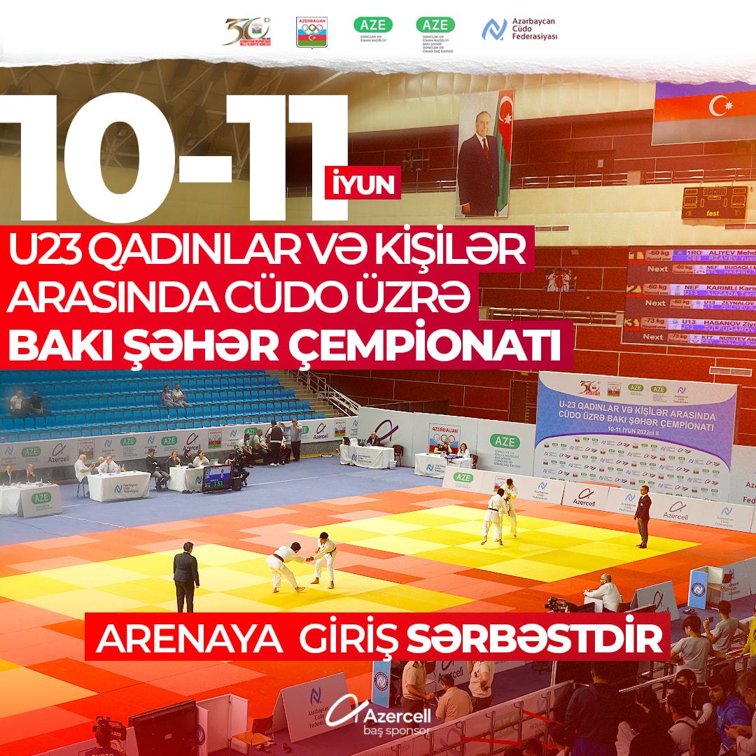 U-23 qadınlar və kişilər arasında Bakı şəhər çempionatına start verilib