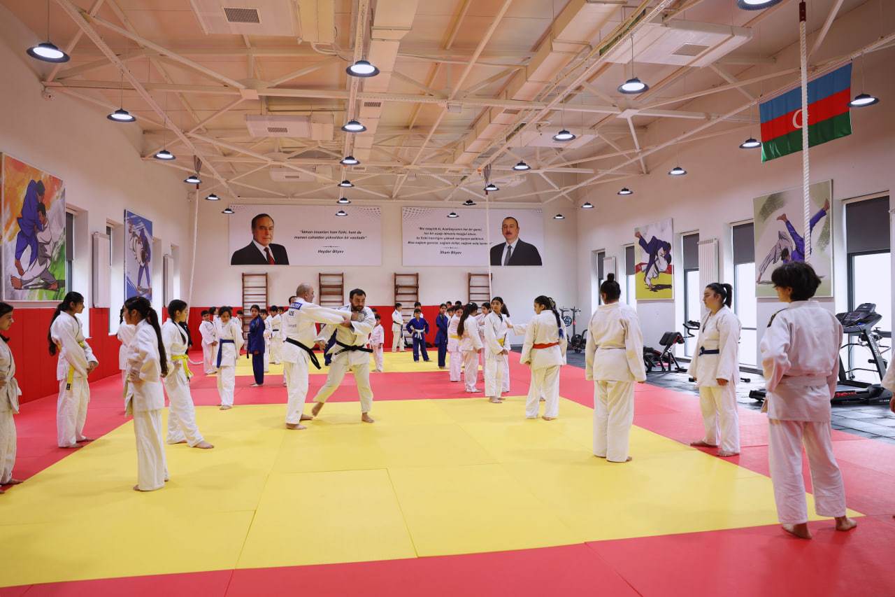 Rashad Nabiyev Inspects Newly Opened Judo Hall in Imishli