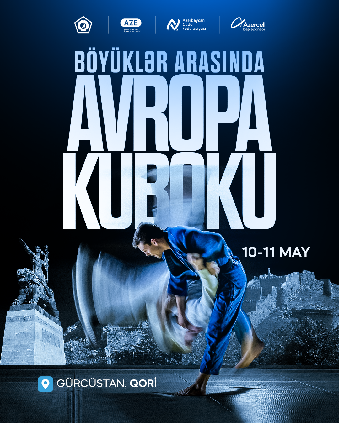 Qori Avropa Kubokunda 19 cüdoçumuz iştirak edəcək