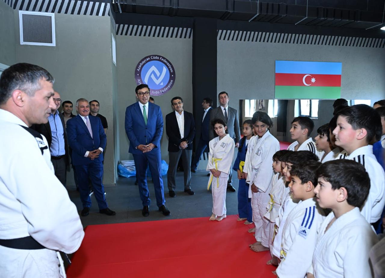 Tərtərdə cüdo zalının açılışı baş tutub