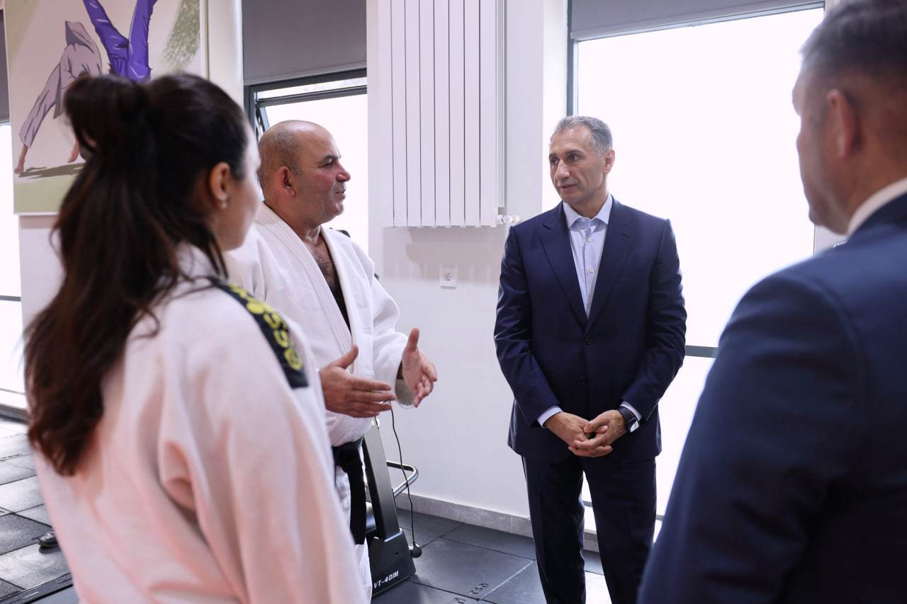 Rashad Nabiyev Inspects Newly Opened Judo Hall in Imishli
