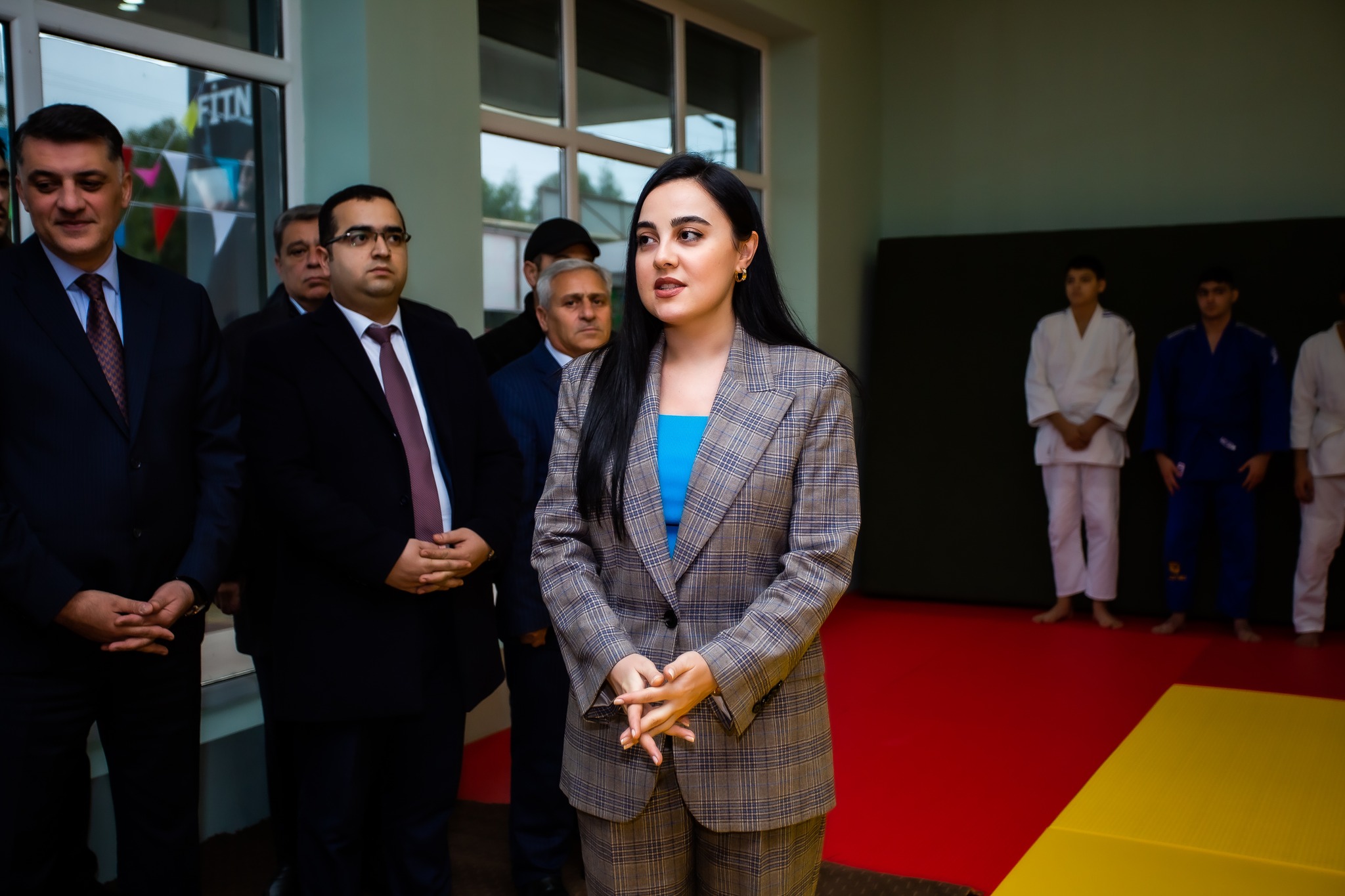 Bilgəh qəsəbəsində yeni cüdo zalı istifadəyə verilib