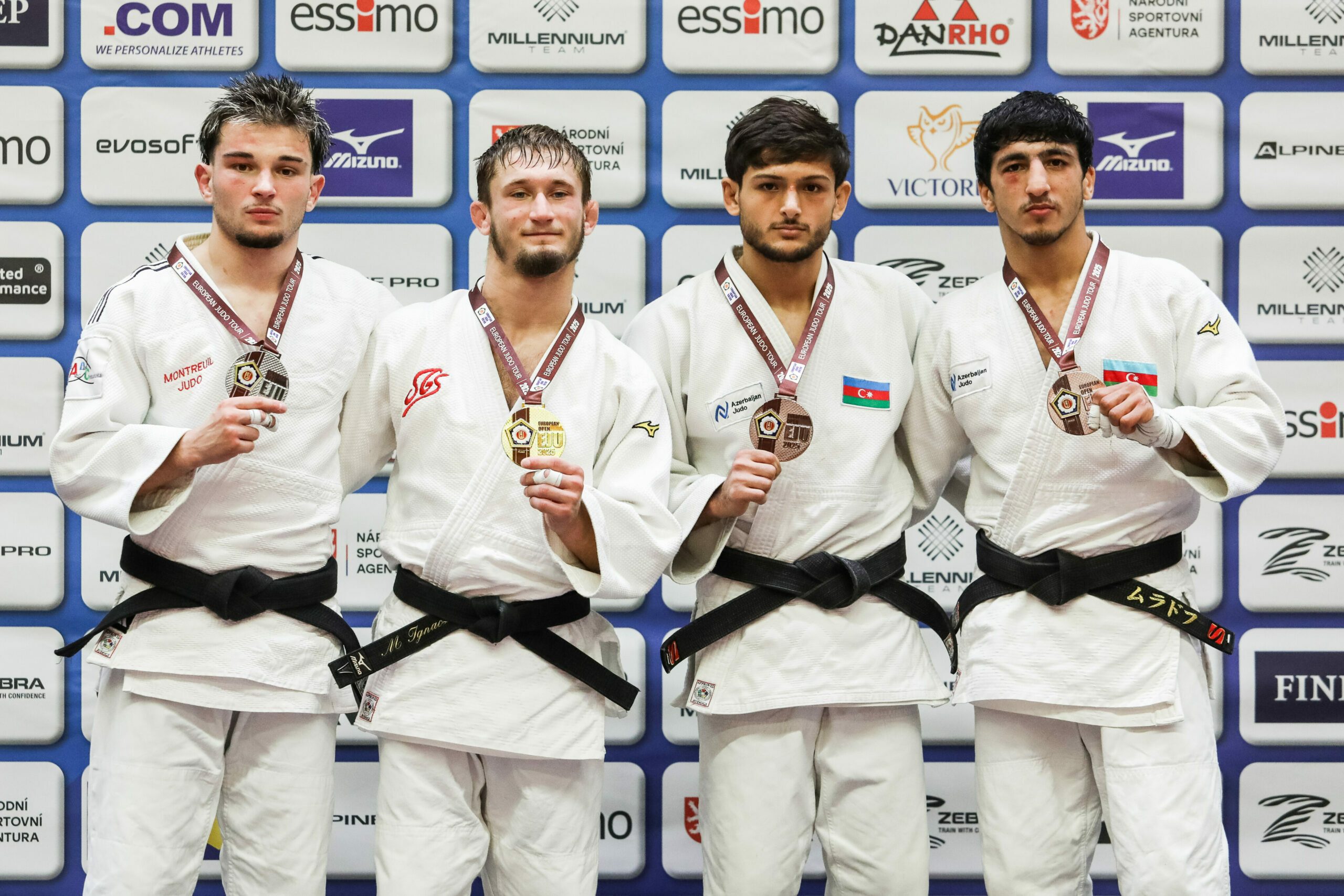 Cüdoçularımız Açıq Avropa Turnirinə 4 medalla start verdi