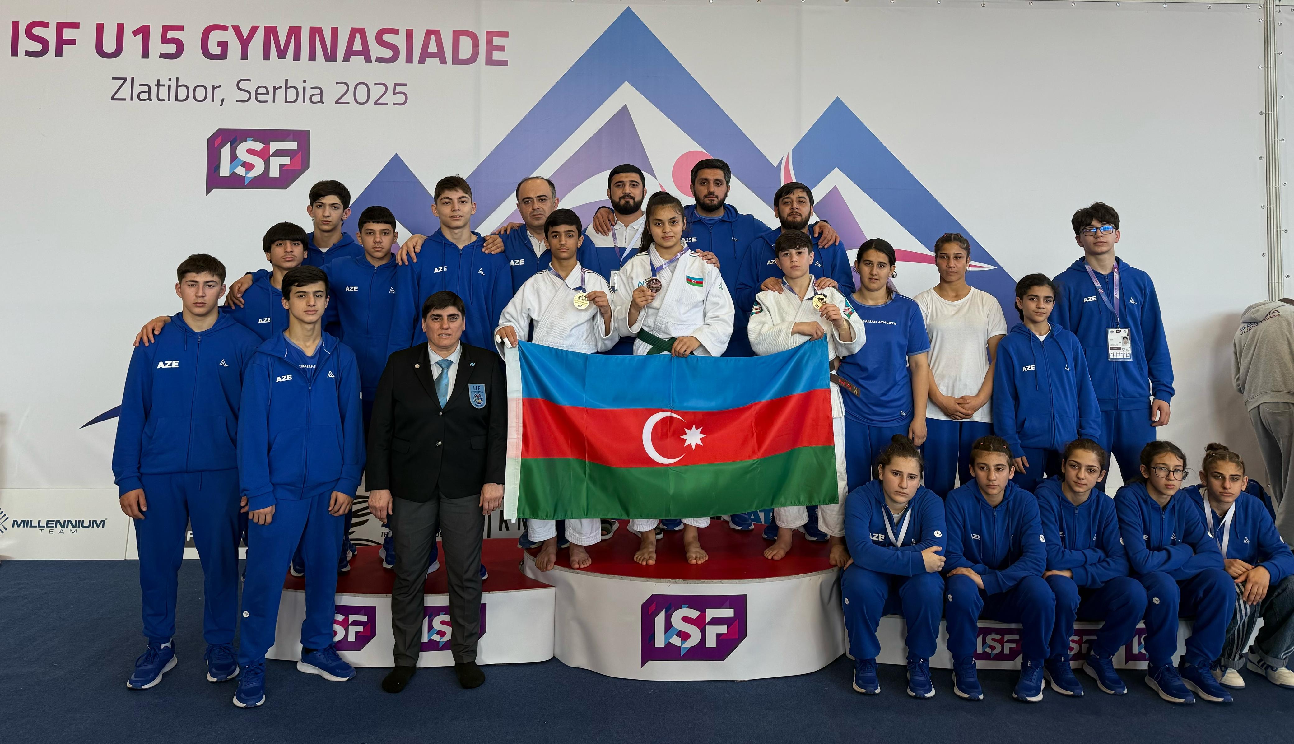 Gimnaziadada cüdoçularımızdan 7 medal