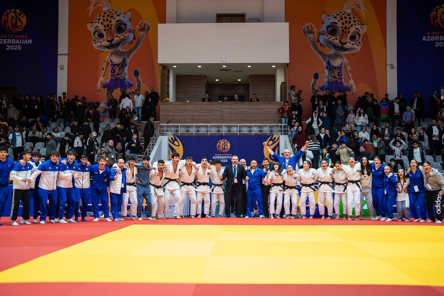 Azərbaycan cüdo millisi III MDB Oyunlarında çempion oldu