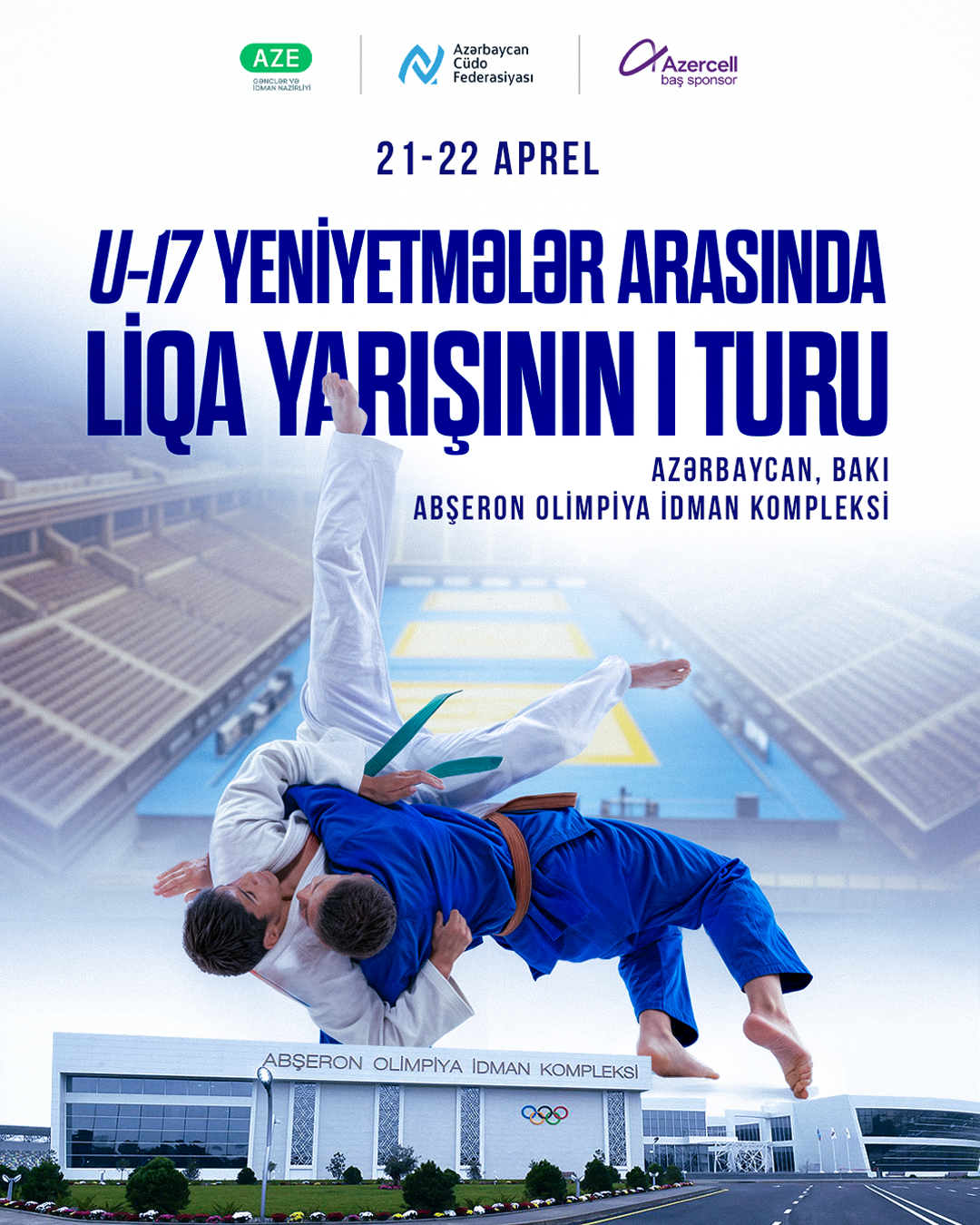 U-17 yeniyetmələr arasında Liqa yarışının I turu keçiriləcək