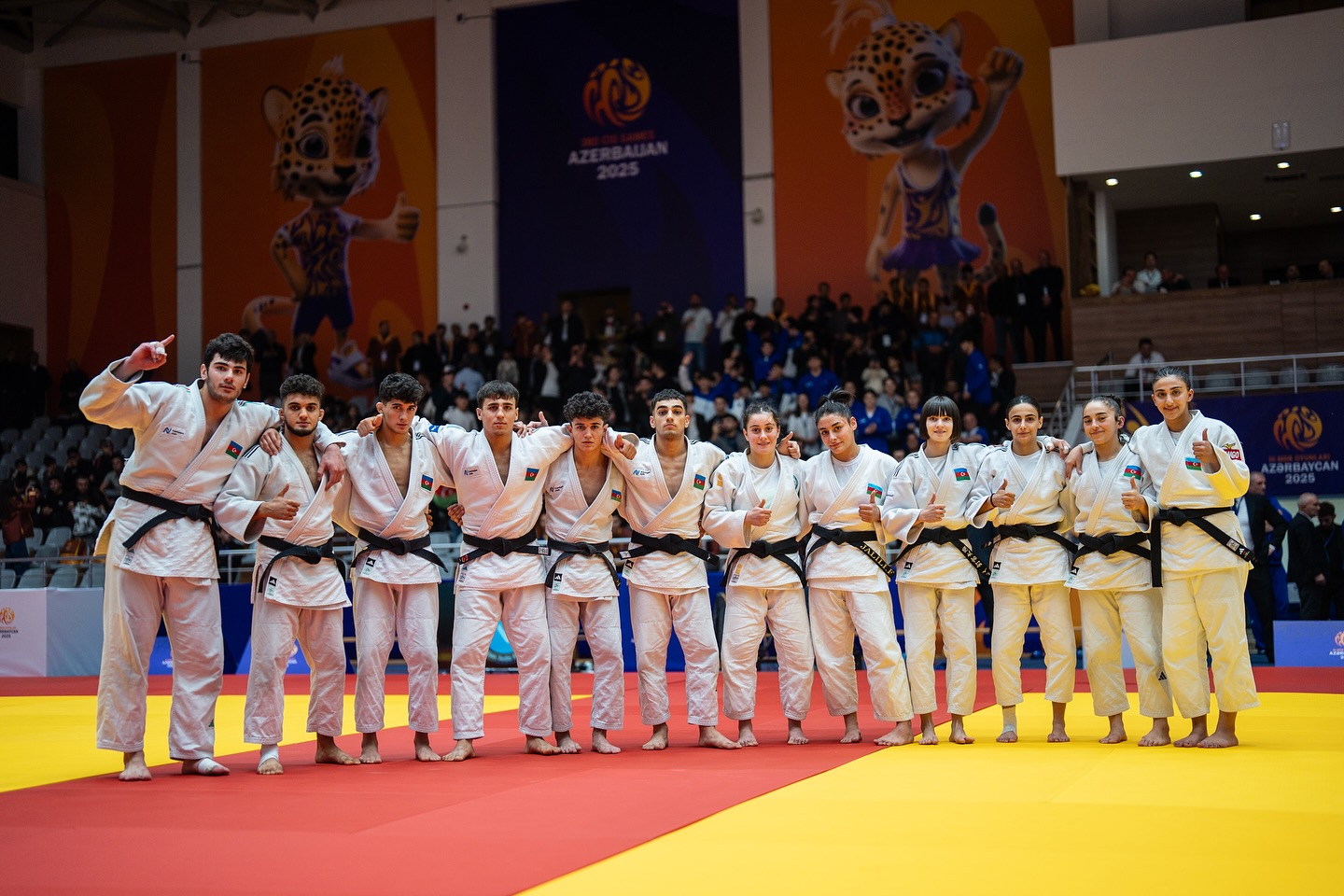 Azərbaycan cüdo millisi III MDB Oyunlarında çempion oldu
