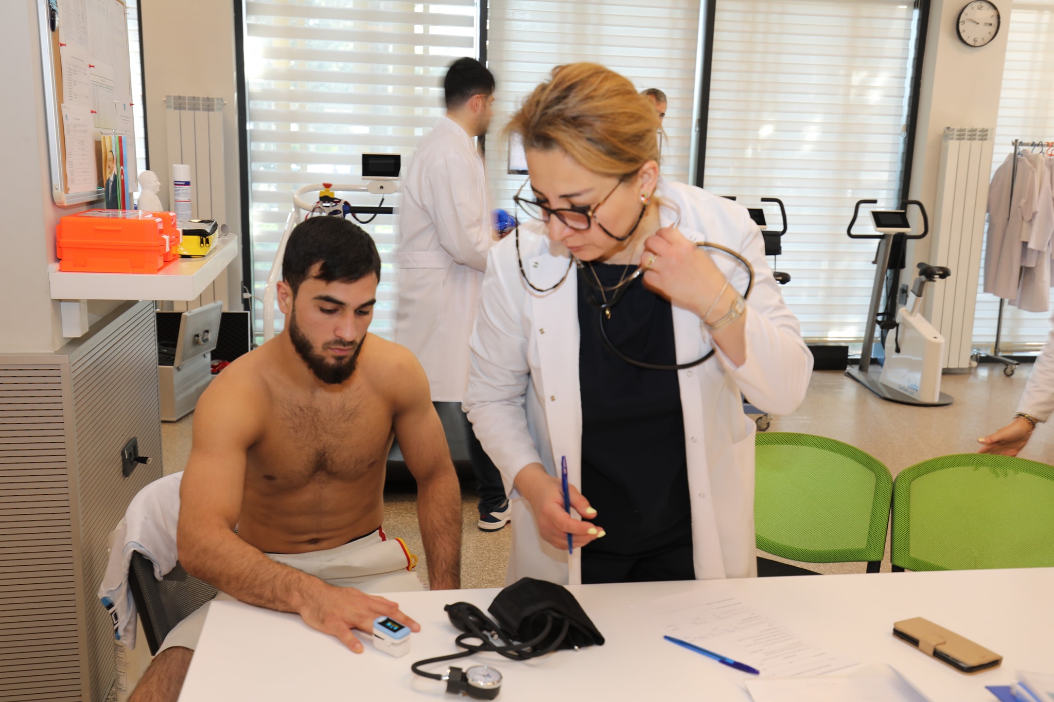 Cüdo üzrə milli yığma komandanın üzvlərinin müxtəlif tibbi və fiziki testlərdən keçiblər