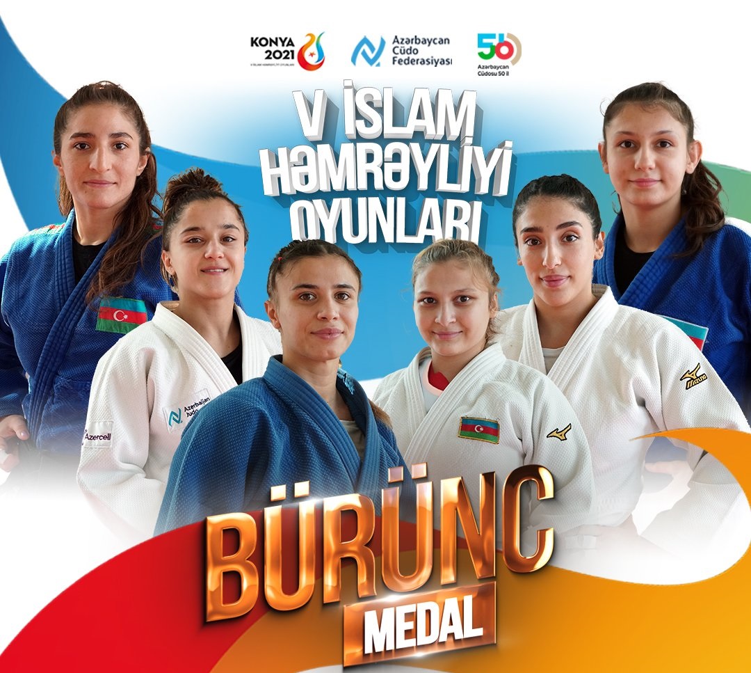 Cüdoçularımız İslam Həmrəyliyi Oyunlarının komanda yarışlarında 1 qızıl və 1 bürünc medal qazandı