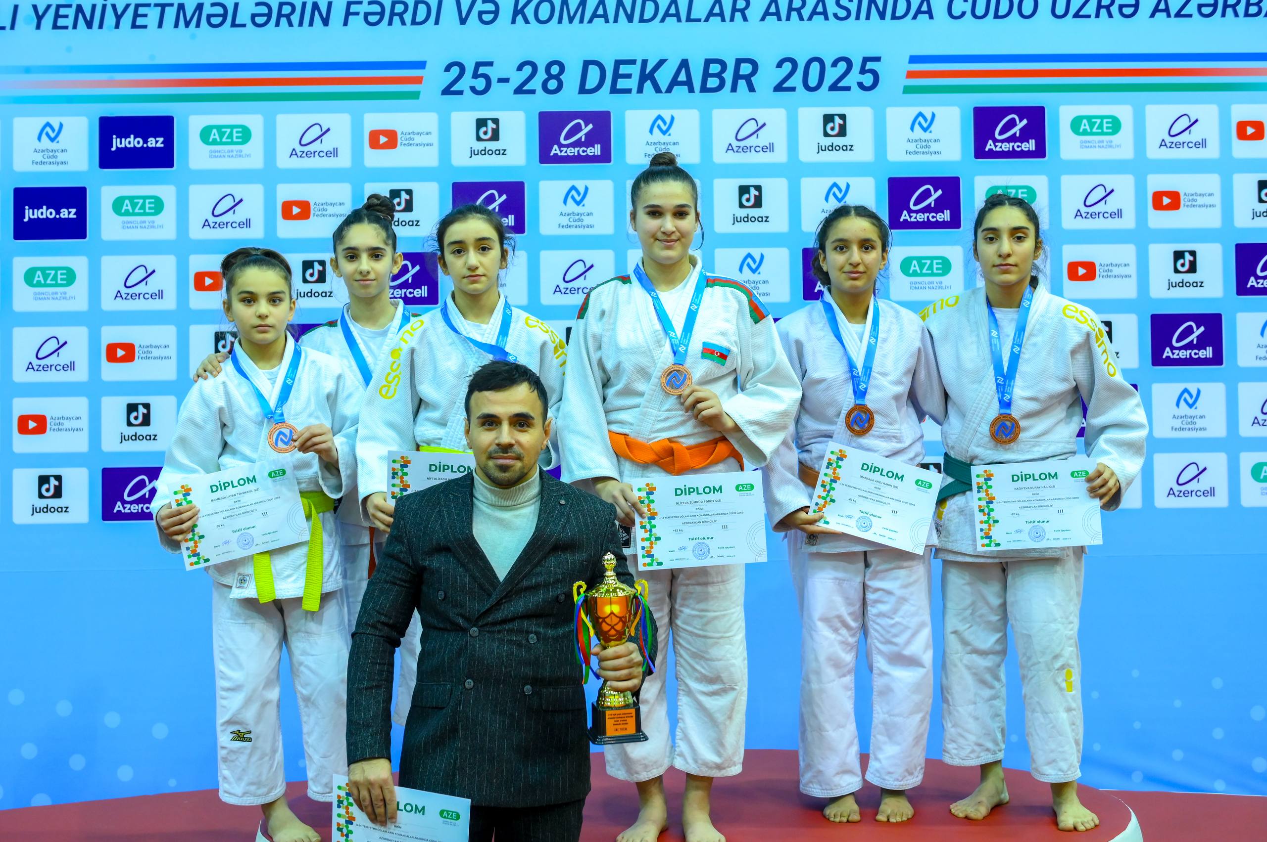 U-14 ölkə birinciliyi komanda yarışları ilə başa çatıb
