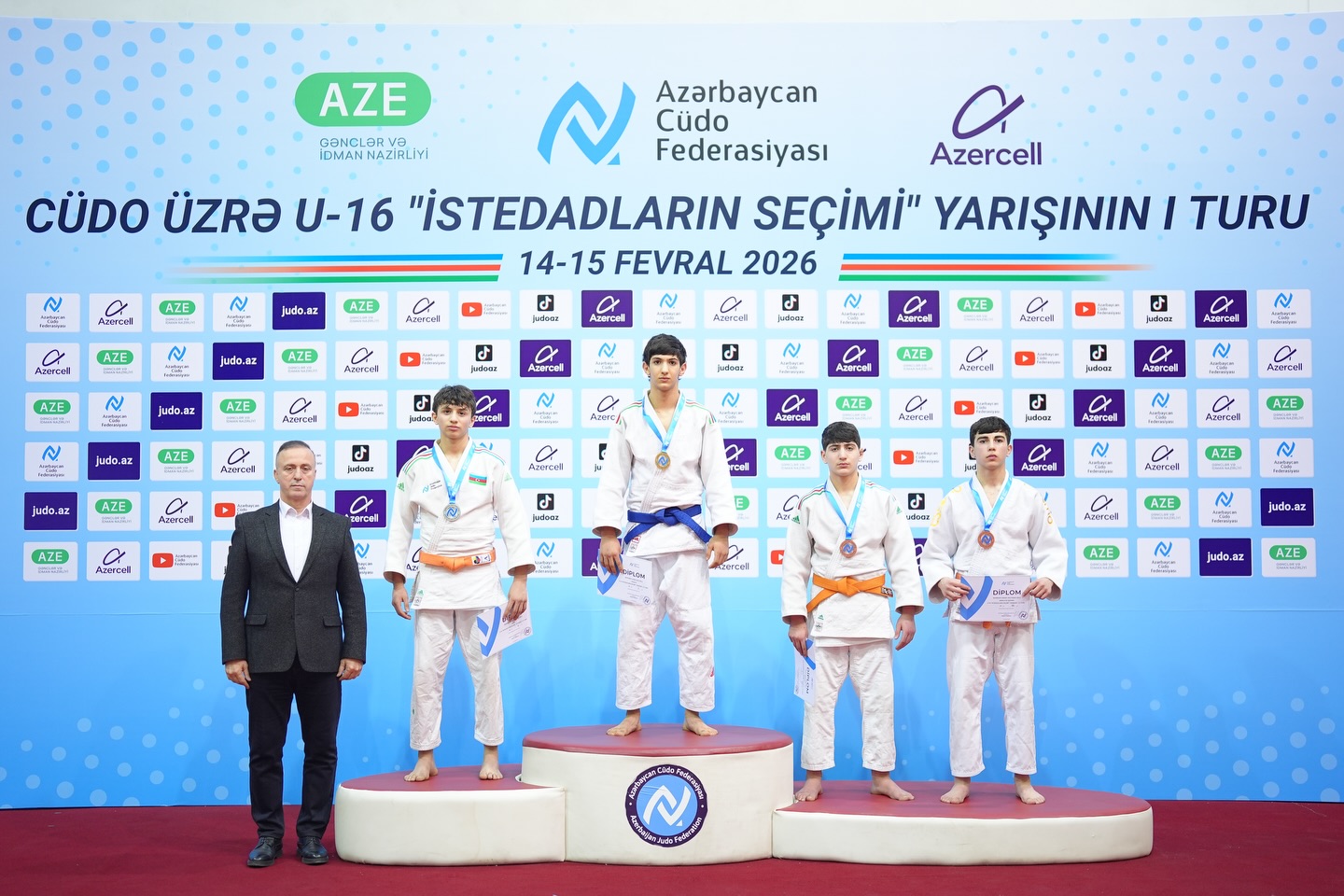 U-16 yeniyetmələr arasında “İstedadların seçimi” yarışının I turu başa çatıb