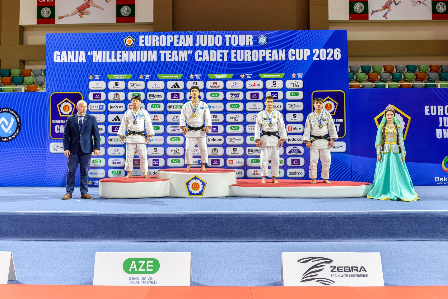 Gəncə Avropa Kubokunun ilk günündə 13 medal