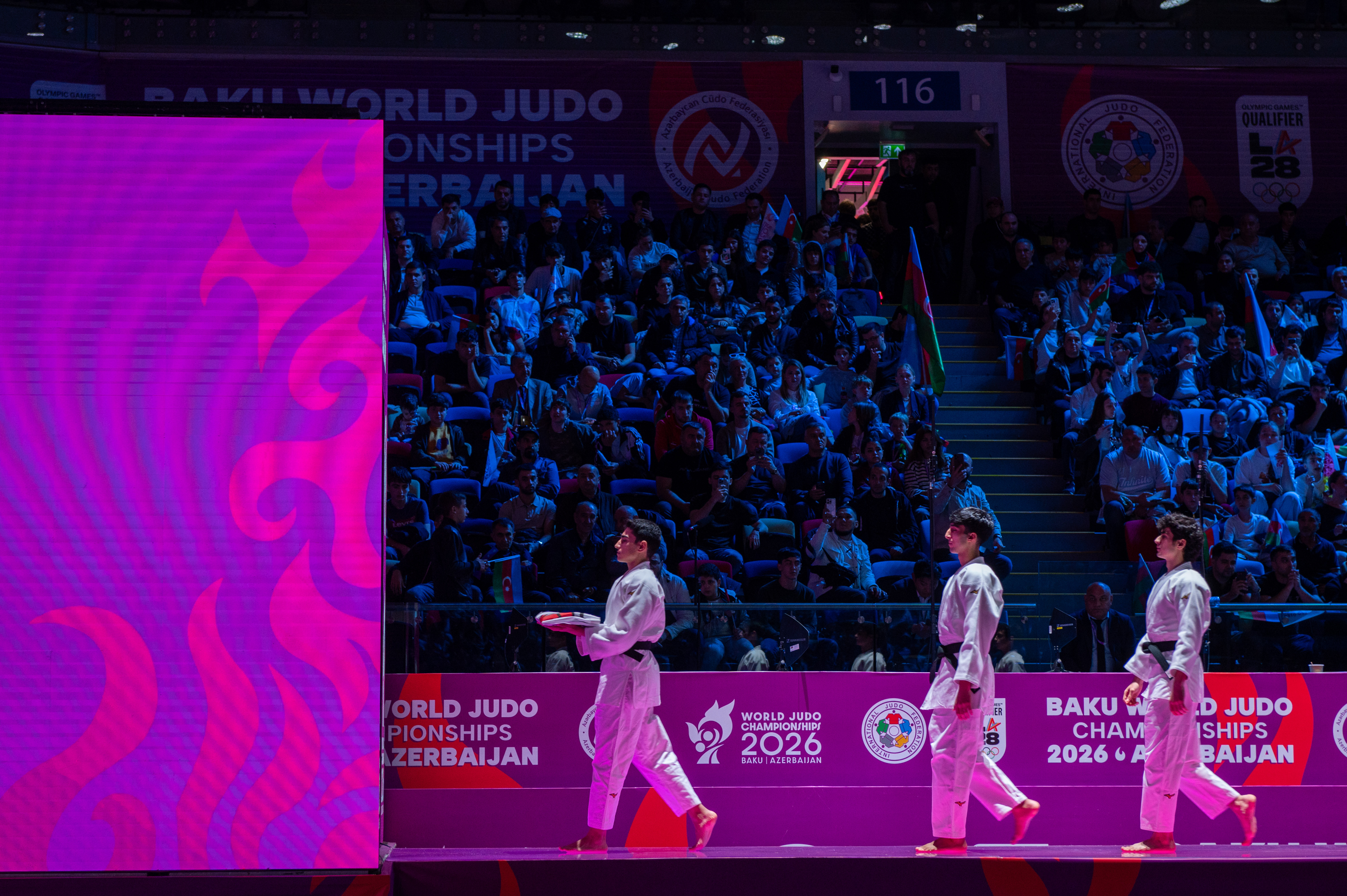 IJF Flag Handover Ceremony Held at World Judo Championships in Baku