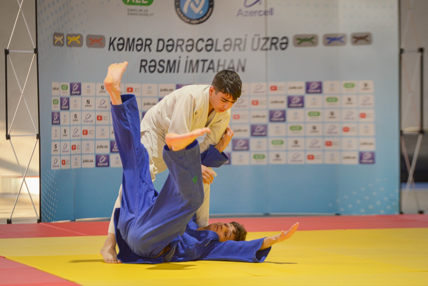 Goranboyda 373 cüdoçu kəmər dərəcələri üzrə imtahan verib