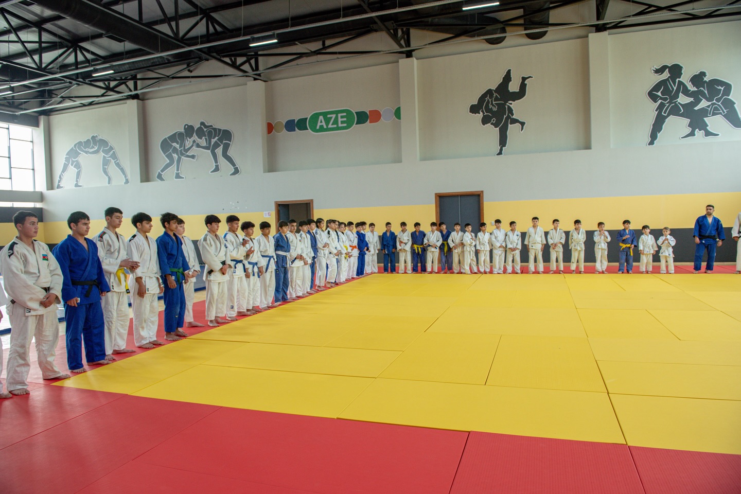 New Judo Hall Opens at Yevlakh Olympic Sports Complex
