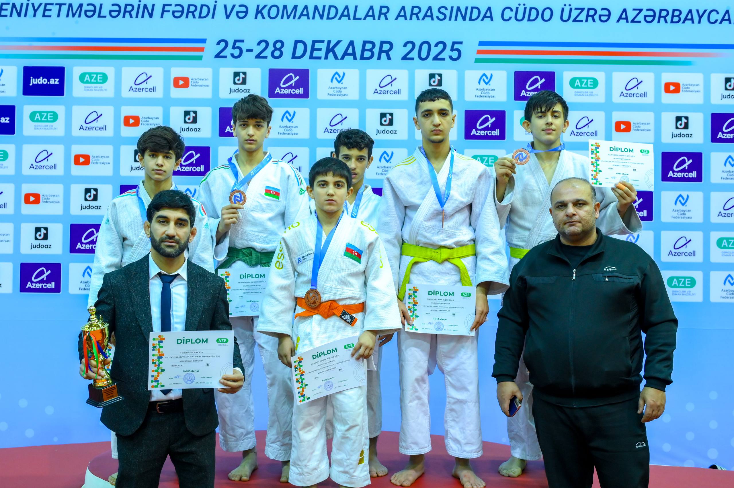 U-14 ölkə birinciliyi komanda yarışları ilə başa çatıb