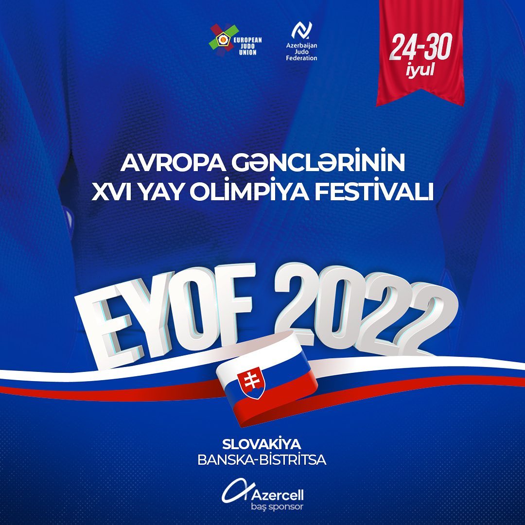 Cüdoçularımız Avropa Gənclərinin Olimpiya Festivalında iştirak edəcək