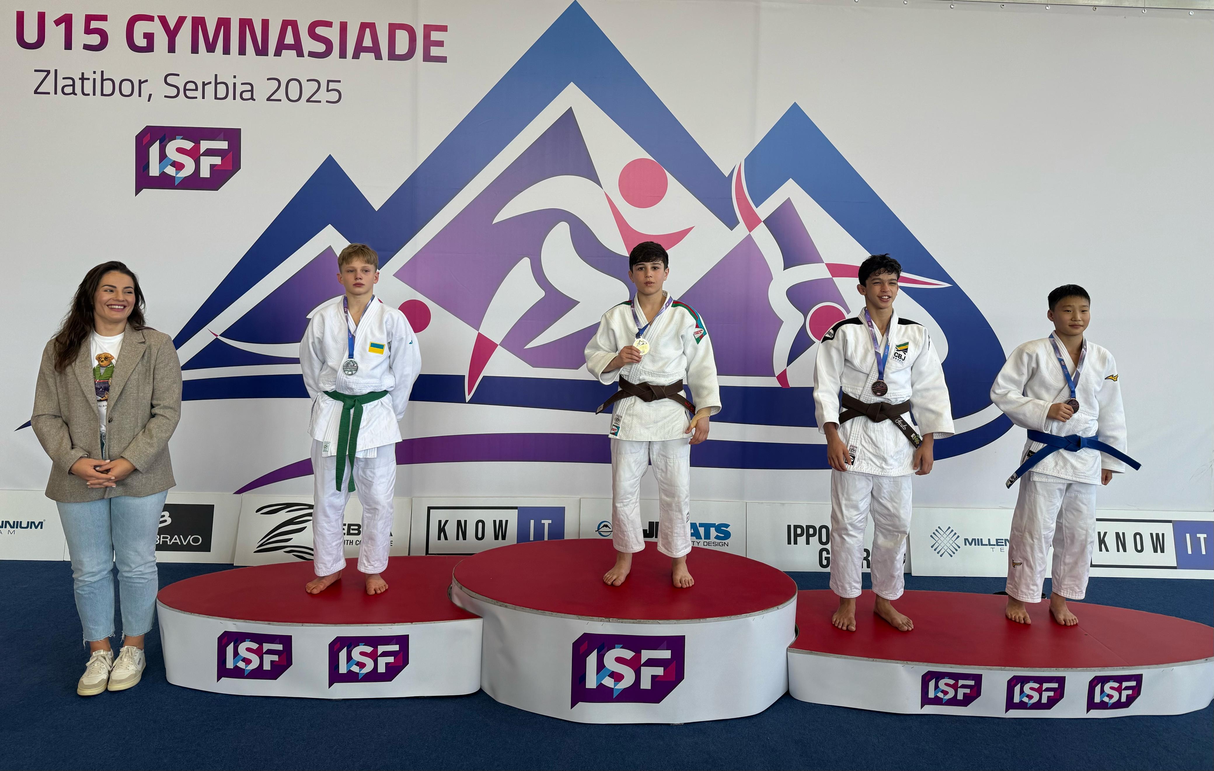 Gimnaziadada cüdoçularımızdan 7 medal
