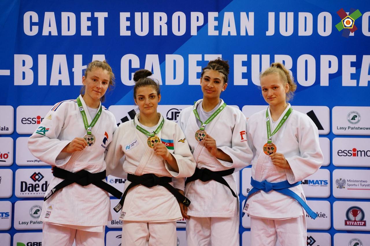 Cüdoçularımız Bielsko Biala Avropa Kubokunun ilk yarış günü 5 medal qazandı
