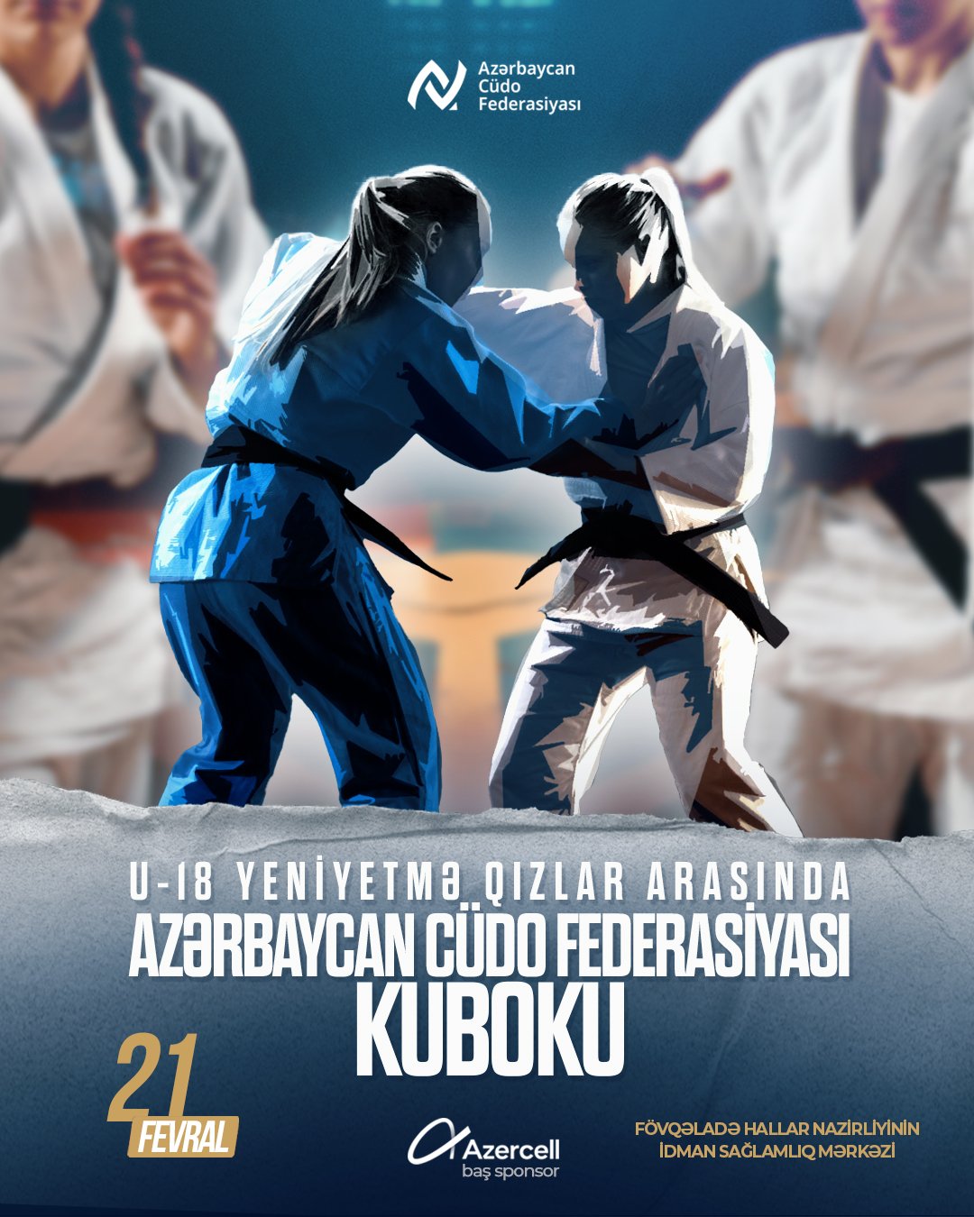 U-18 yeniyetmə qızlar arasında Azərbaycan Cüdo Federasiyası Kuboku keçirildi