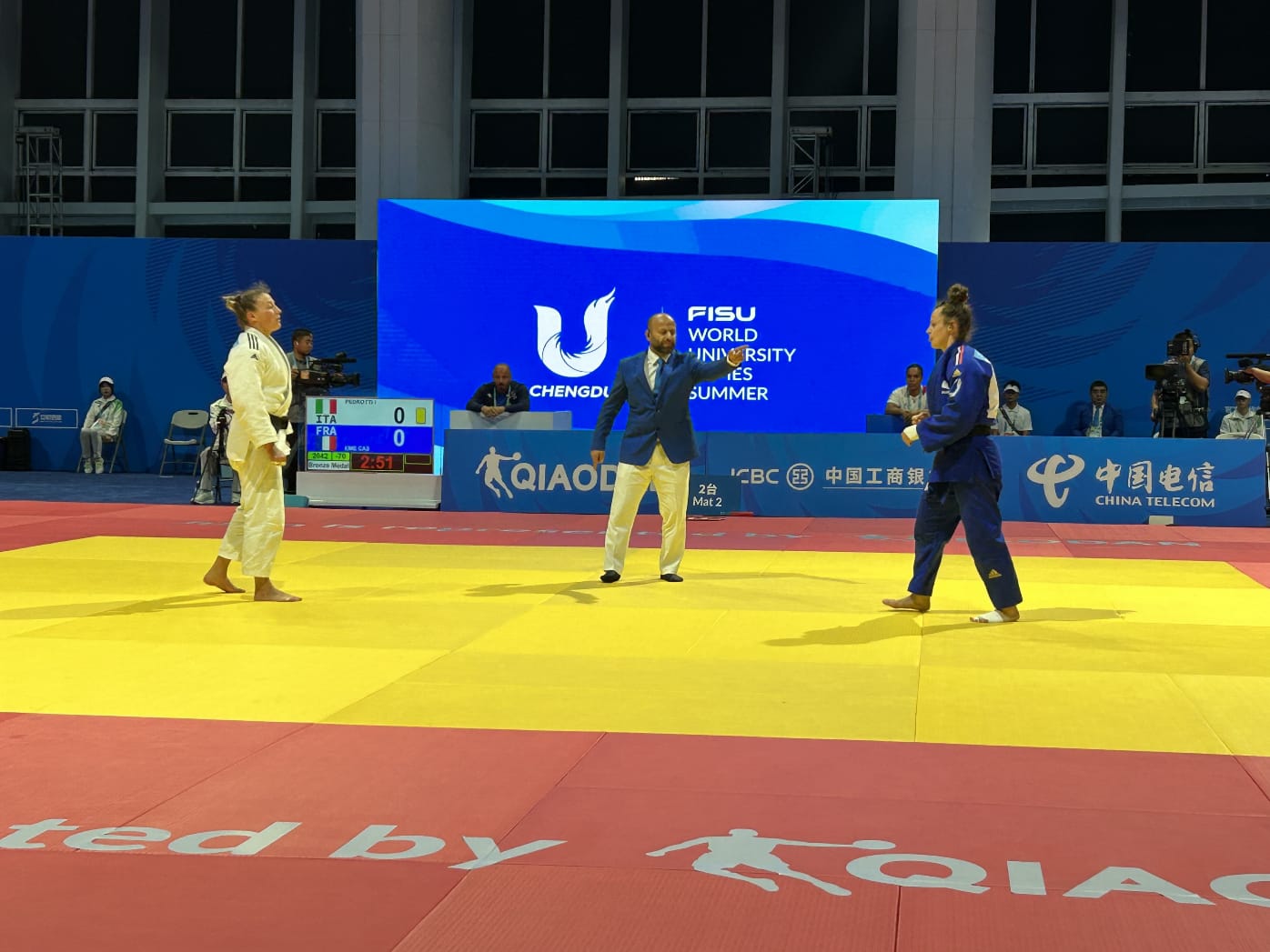Nazim Umbayev Çenqdu 2021 Dünya Universiada Oyunlarında ədalət təmsilçiləri arasında yer aldı