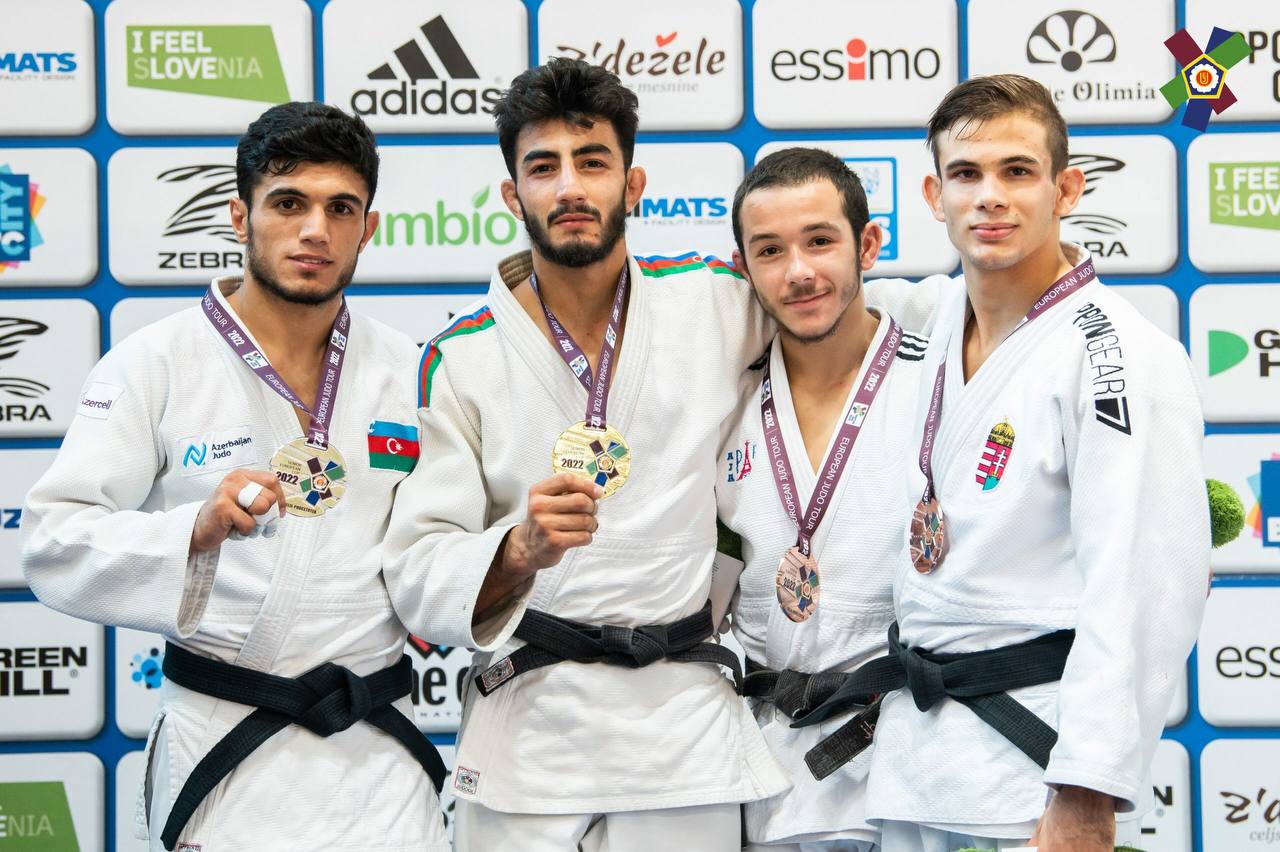 Cüdoçularımız Avropa Kubokunun ilk günündə 3 qızıl, 2 gümüş və 1 bürünc medal qazandı