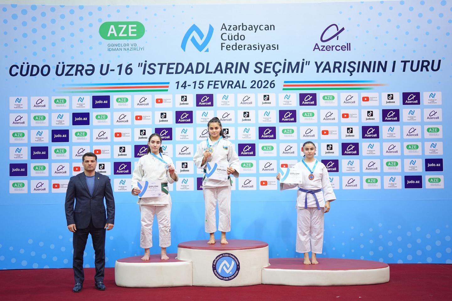 U-16 yeniyetmələr arasında “İstedadların seçimi” yarışının I turu başa çatıb