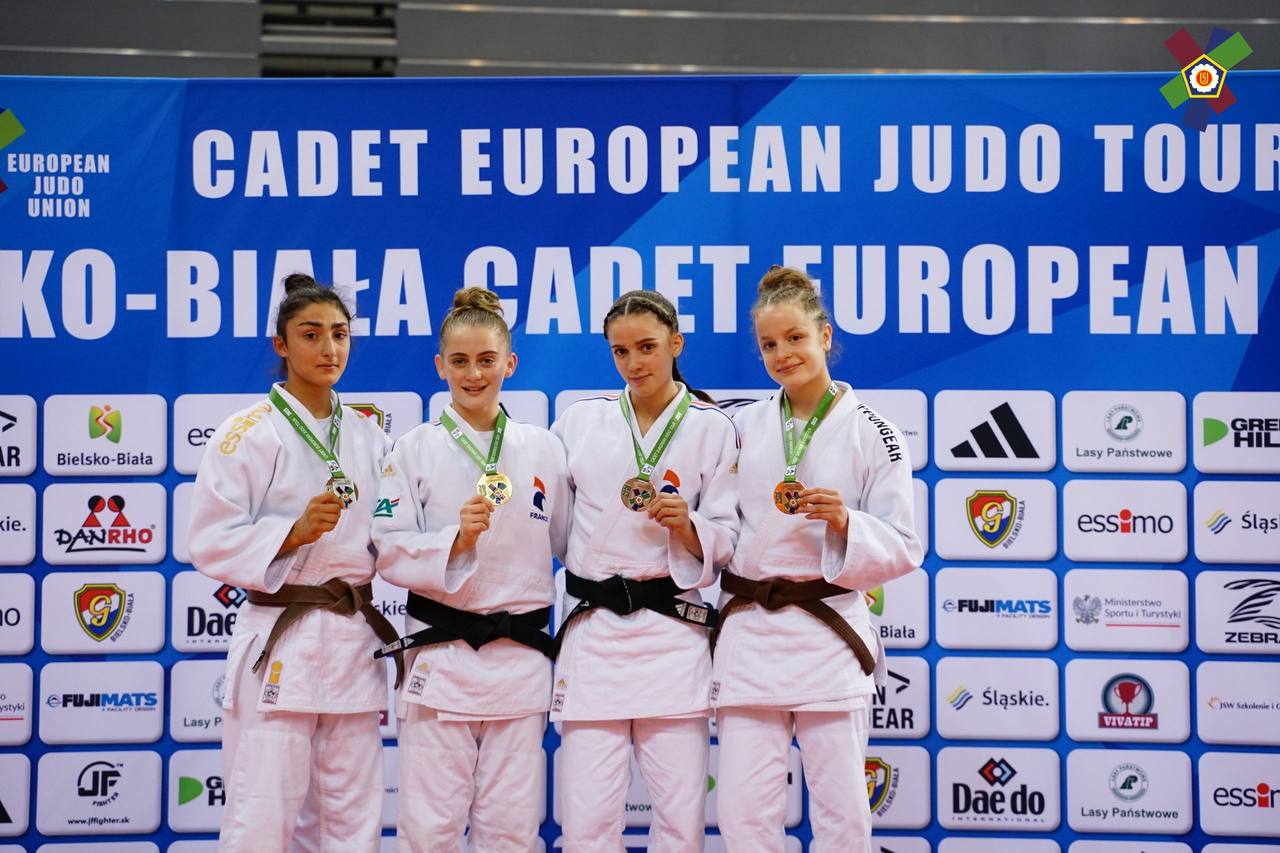 Cüdoçularımız Bielsko Biala Avropa Kubokunun ilk yarış günü 5 medal qazandı