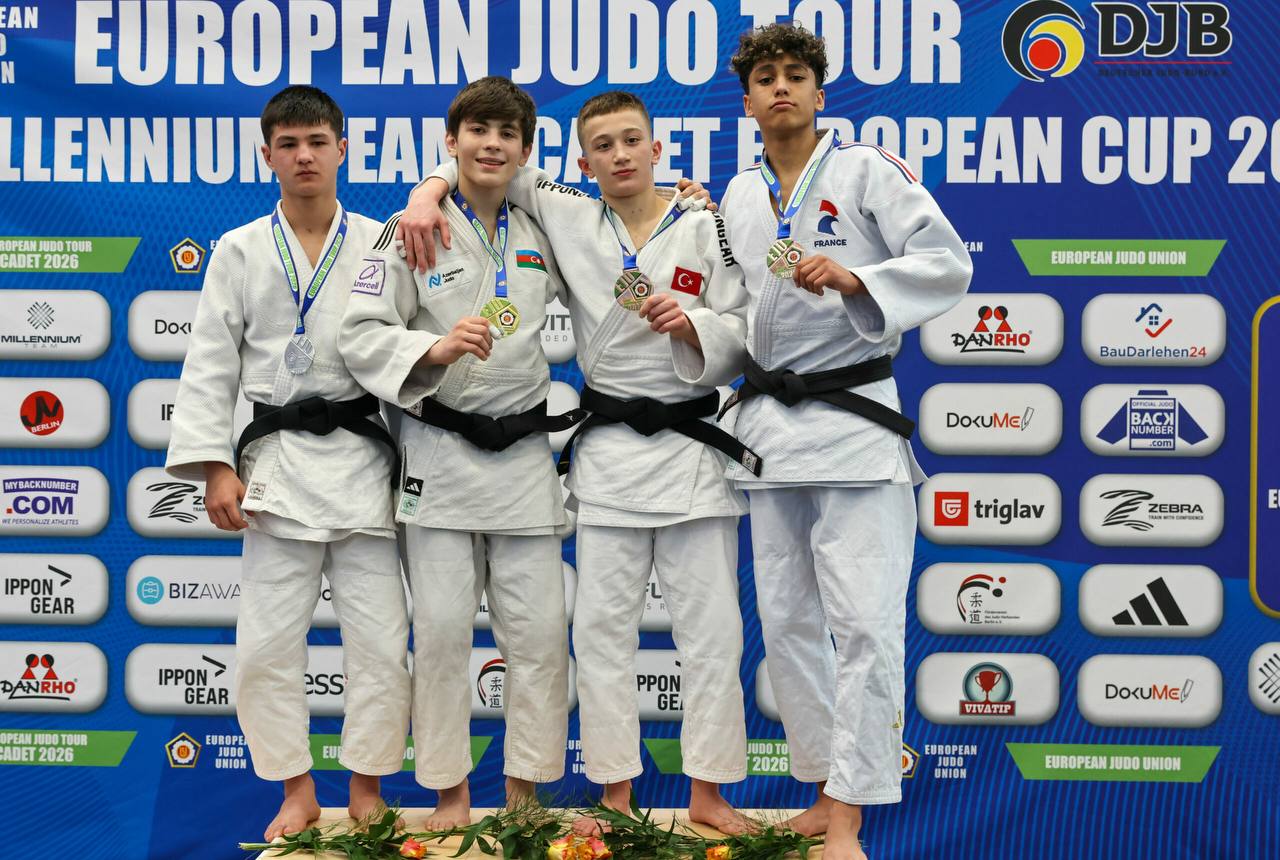 Berlin Avropa Kubokunun ilk günündə 7 medal