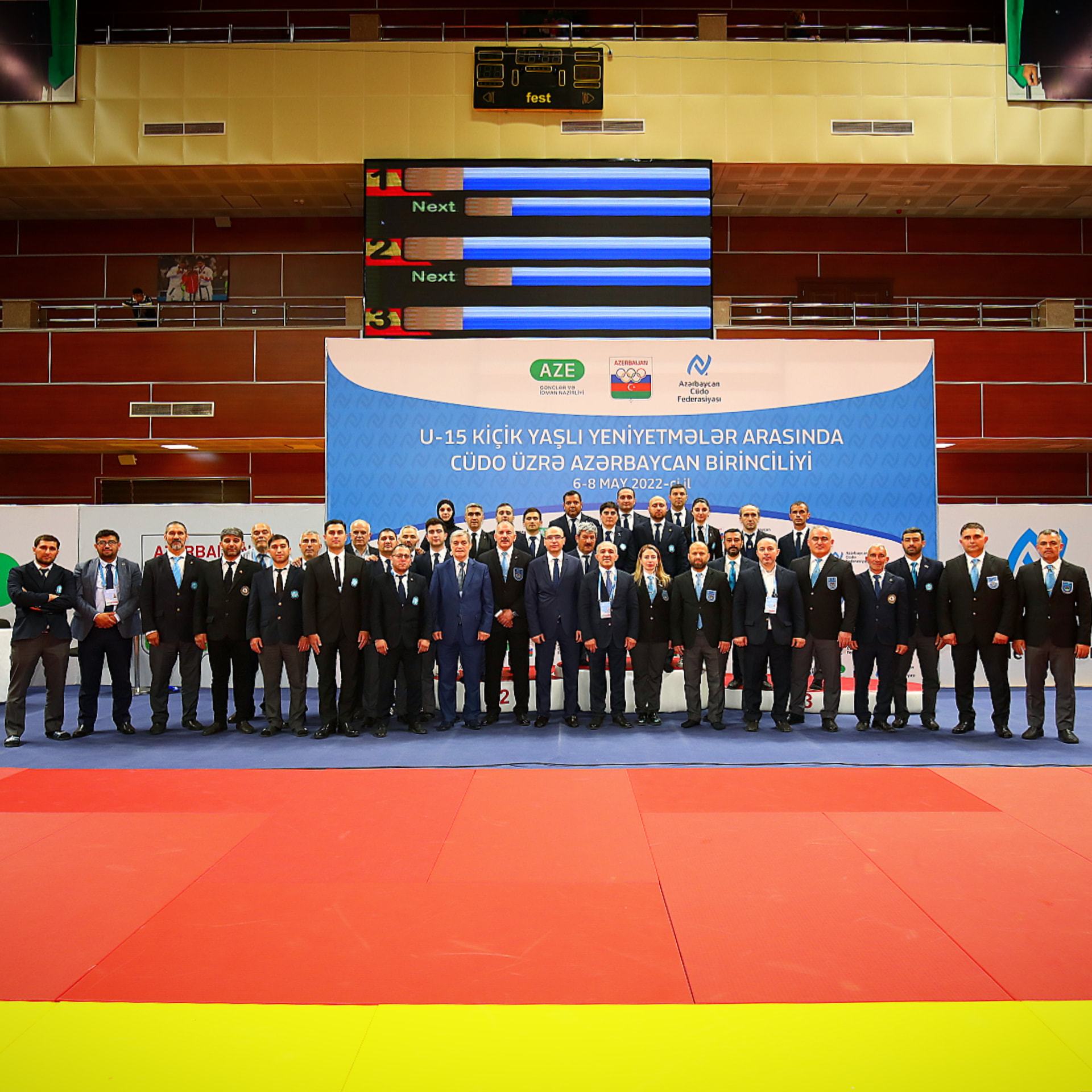 U-15 kiçik yaşlı yeniyetmələr arasında cüdo üzrə Azərbaycan birinciliyinə yekun vurulub