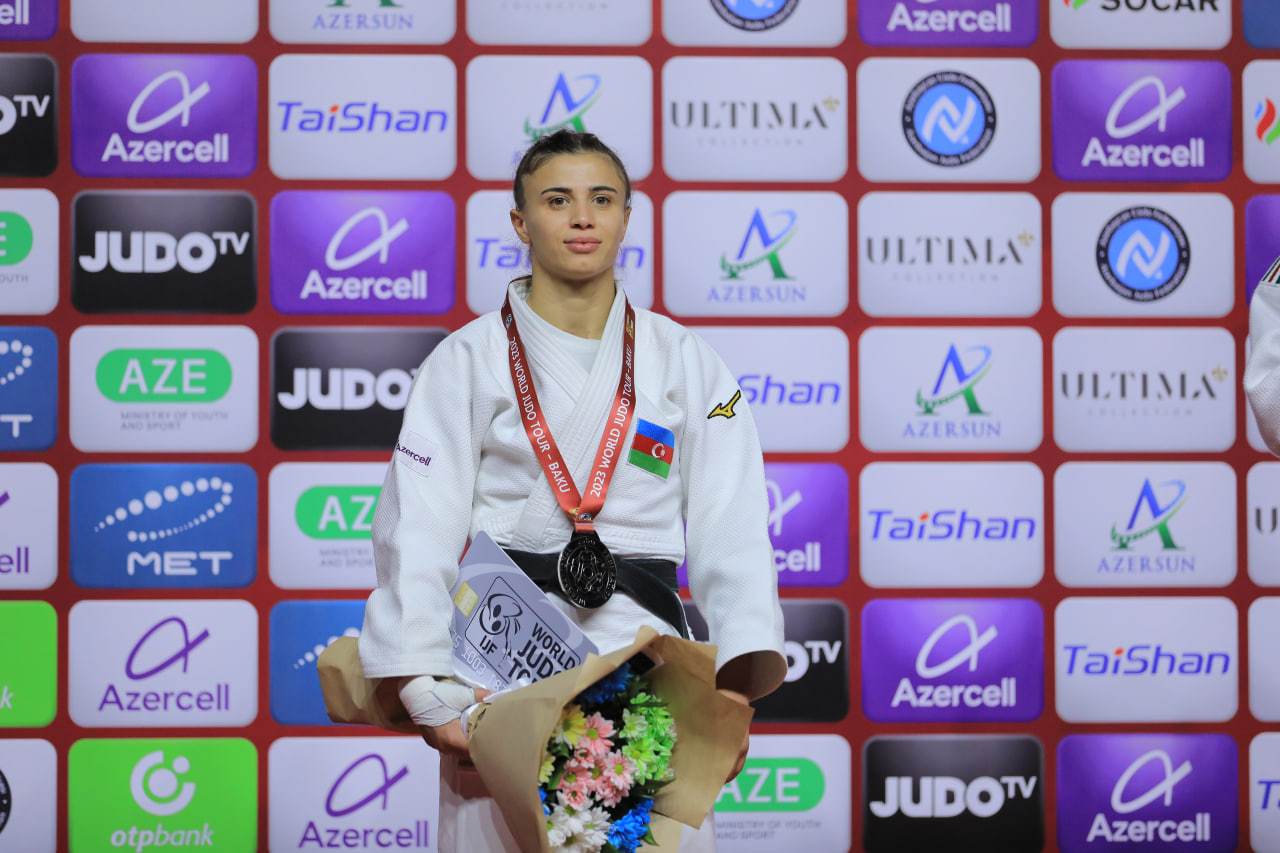 Azərbaycan cüdoçuları Bakı Böyük Dəbilqə turnirinin ilk günündə 1 qızıl və 1 gümüş medal qazandılar