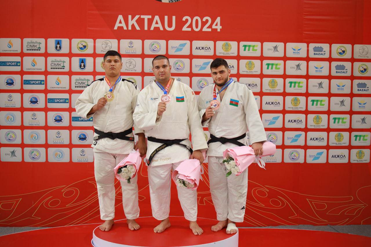 Cüdoçularımız Aktau Açıq Asiya turnirində 4 medal qazandı