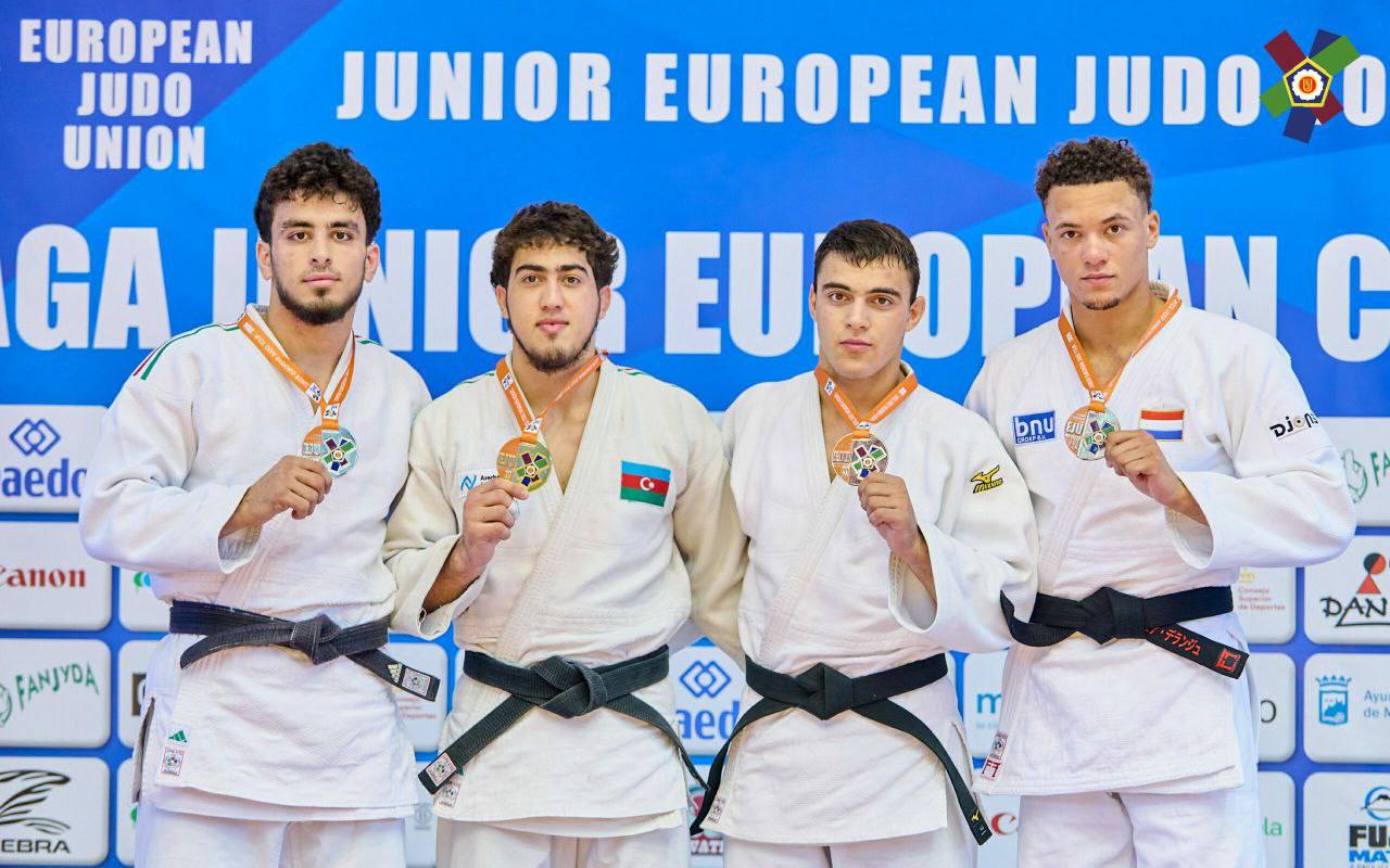 Cüdoçularımız Malaqa Avropa Kubokunda 2 qızıl, 1 gümüş və 3 bürünc medal qazandı
