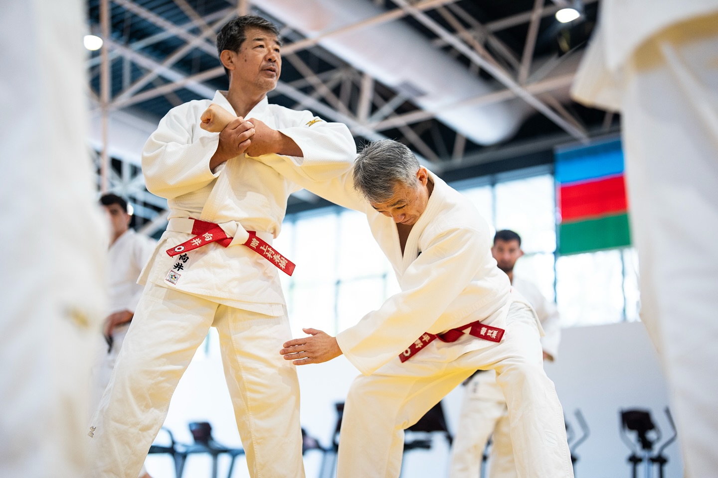 Kodokan ustadlarının kime-no-kata seminarı davam edir