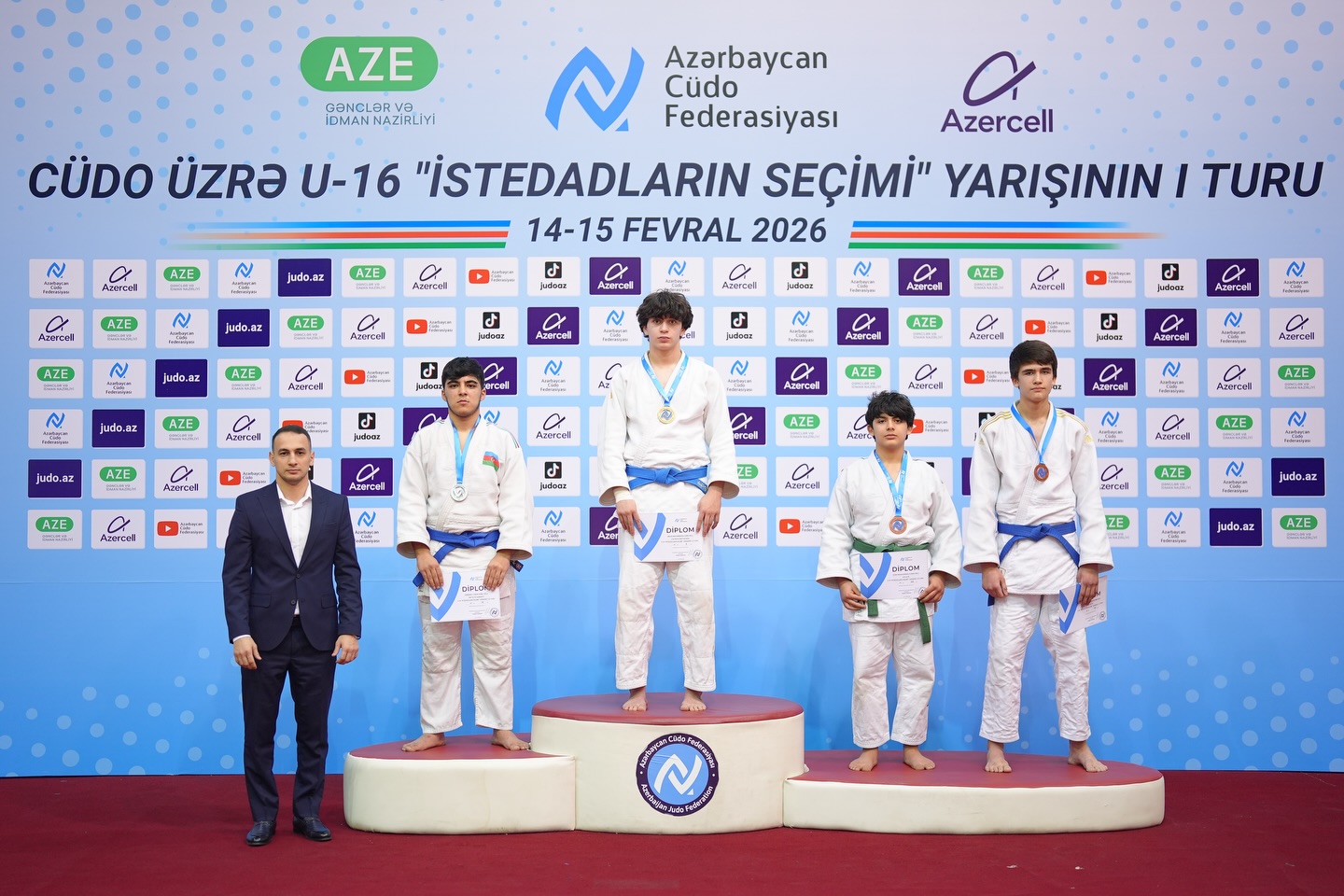 U-16 yeniyetmələr arasında “İstedadların seçimi” yarışının I turu başa çatıb