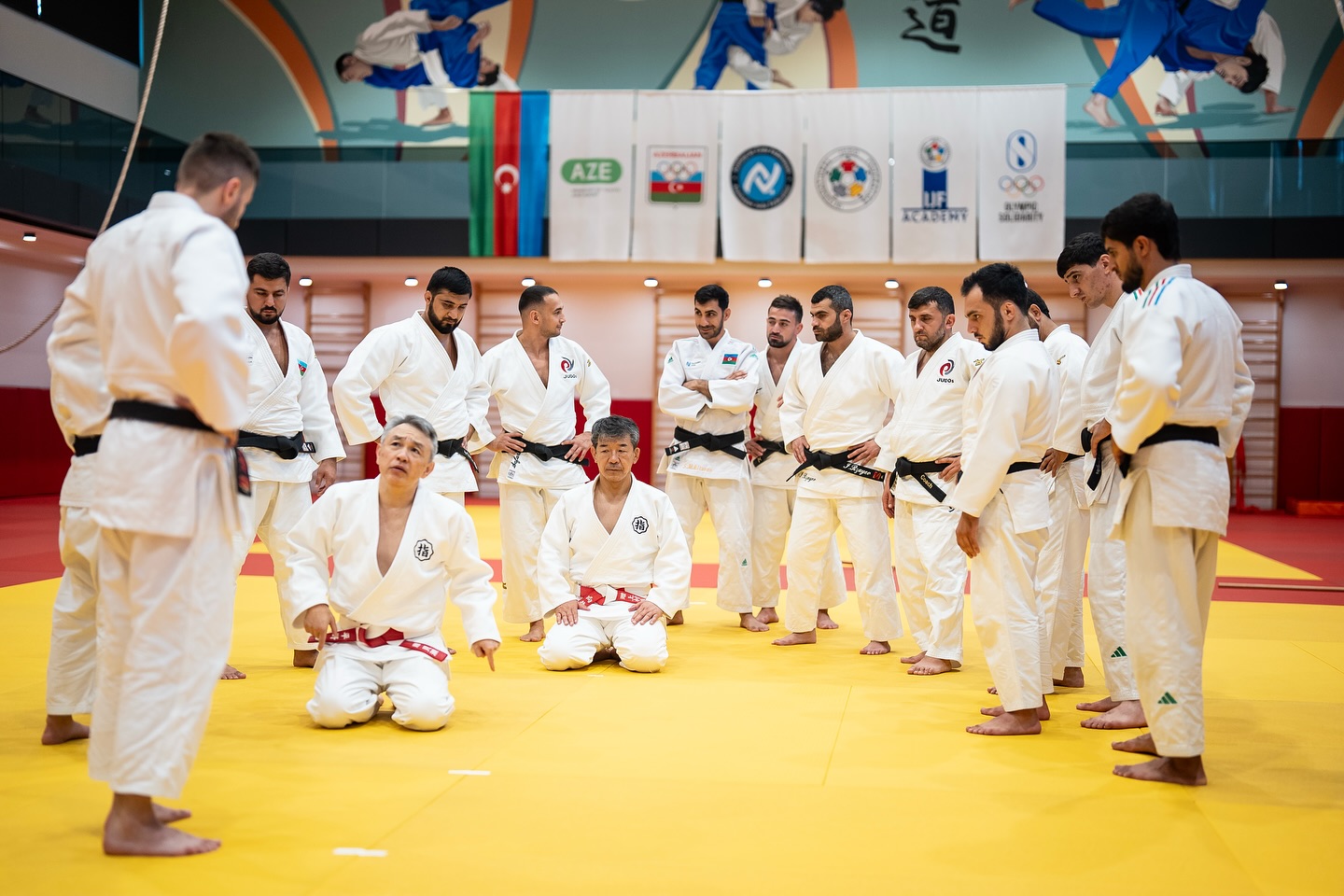 Bakıda Kodokan mütəxəssislərinin iştirakı ilə kime-no-kata seminarı keçirilib
