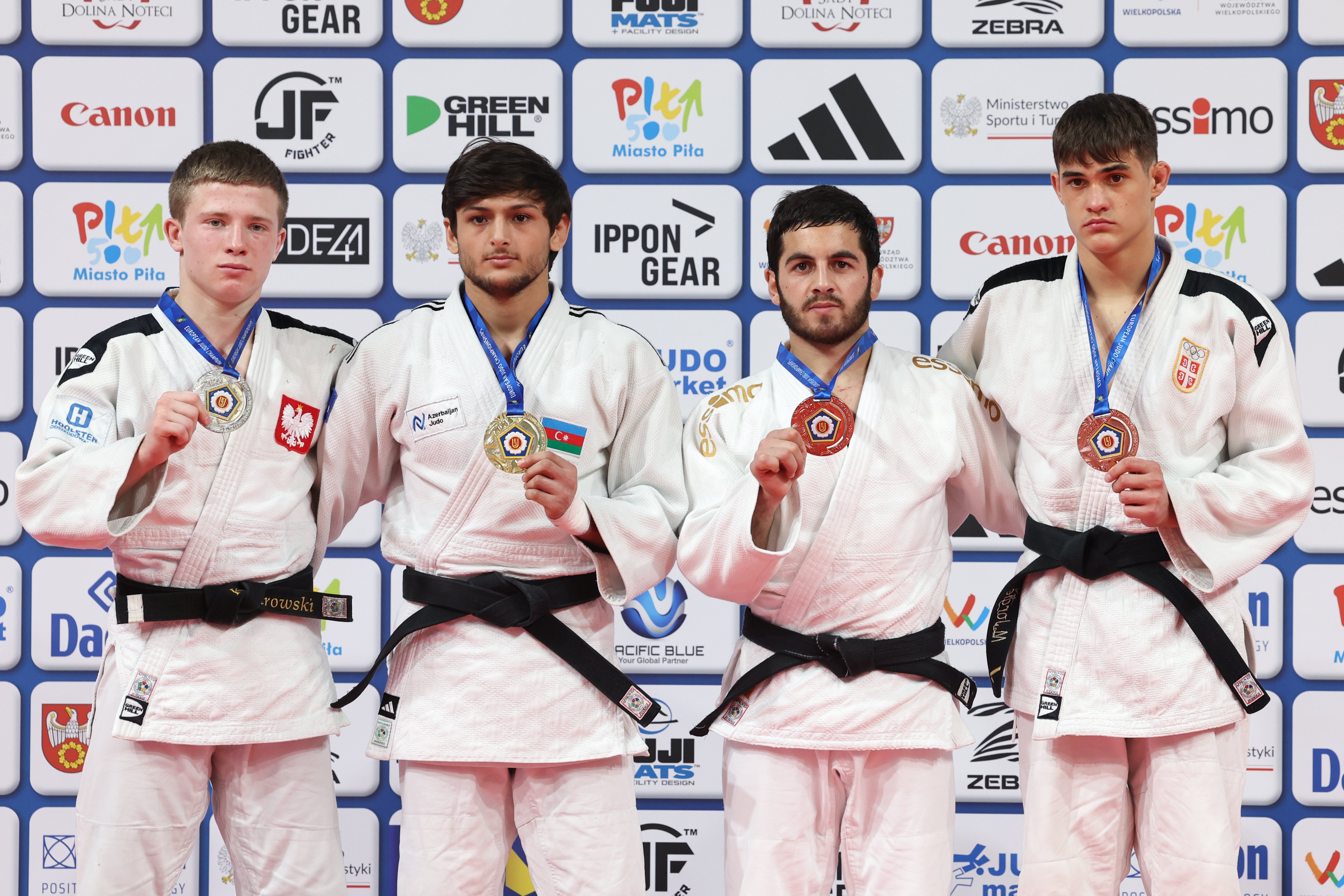 Cüdoçularımız Avropa çempionatının ilk günündə 4 medal qazandı
