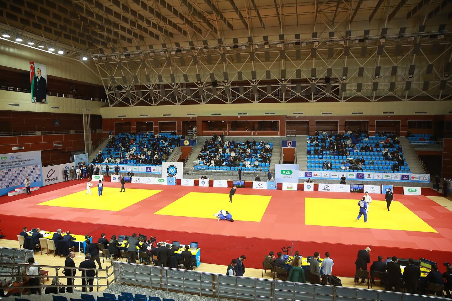 U-21 gənclər arasında Azərbaycan birinciliyinin ilk yarış günü keçirildi