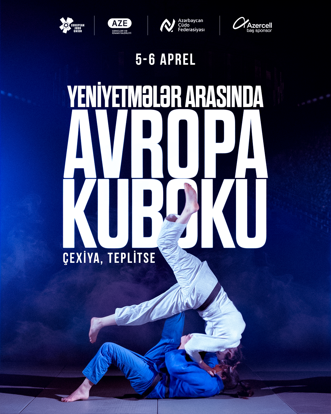 Yeniyetmə cüdoçularımız Teplitse Avropa Kubokunda mübarizə aparacaq