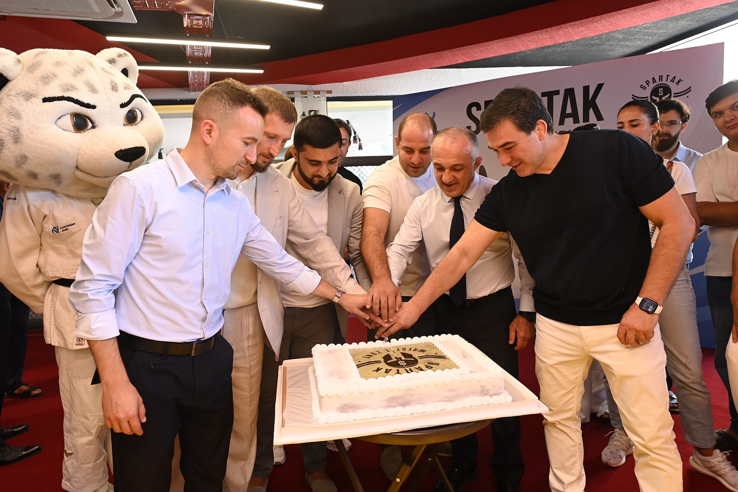 Bakıda “Spartak” cüdo zalı açıldı