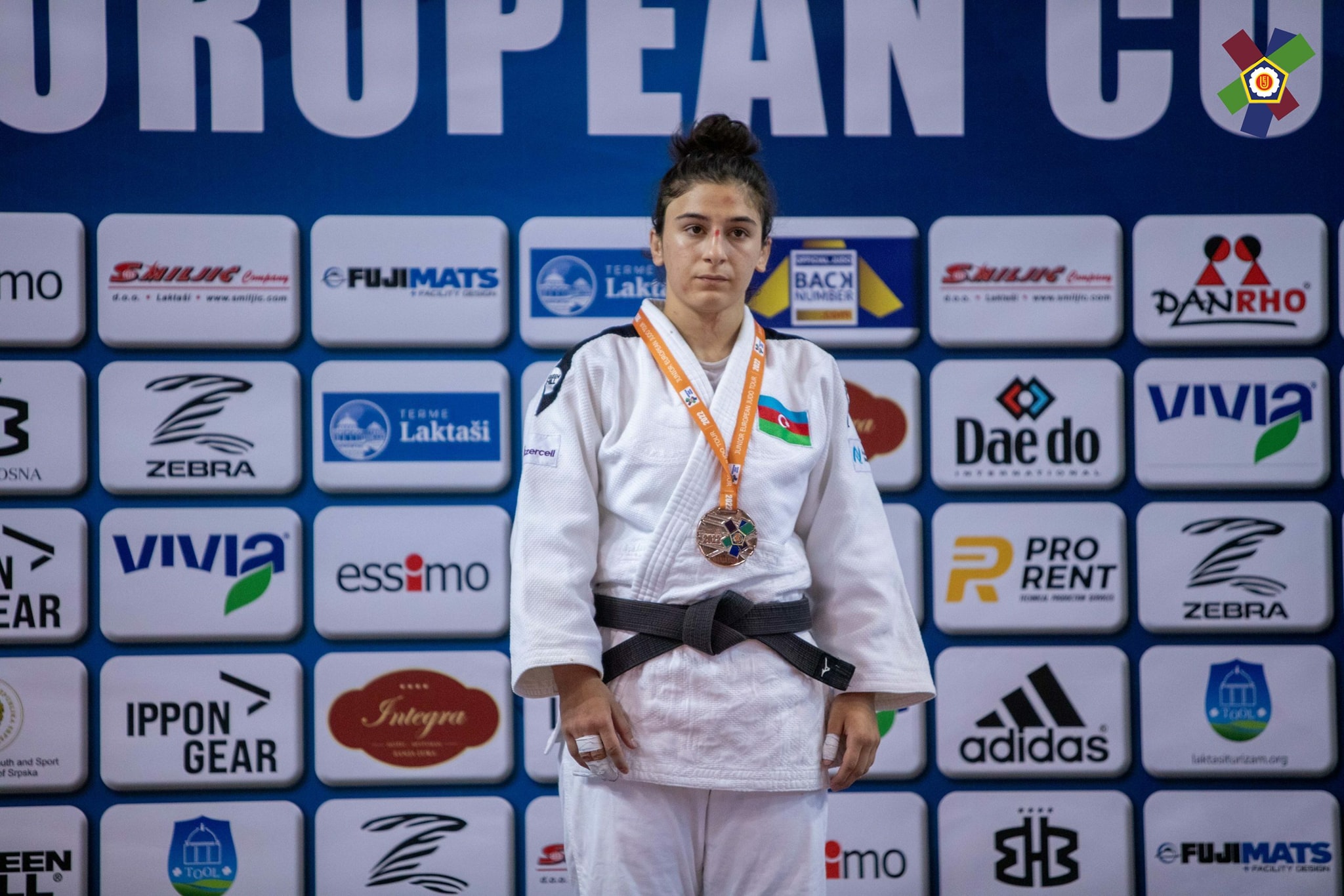 Cüdoçularımız Avropa kubokunda 1 gümüş, 1 bürünc medal qazandı