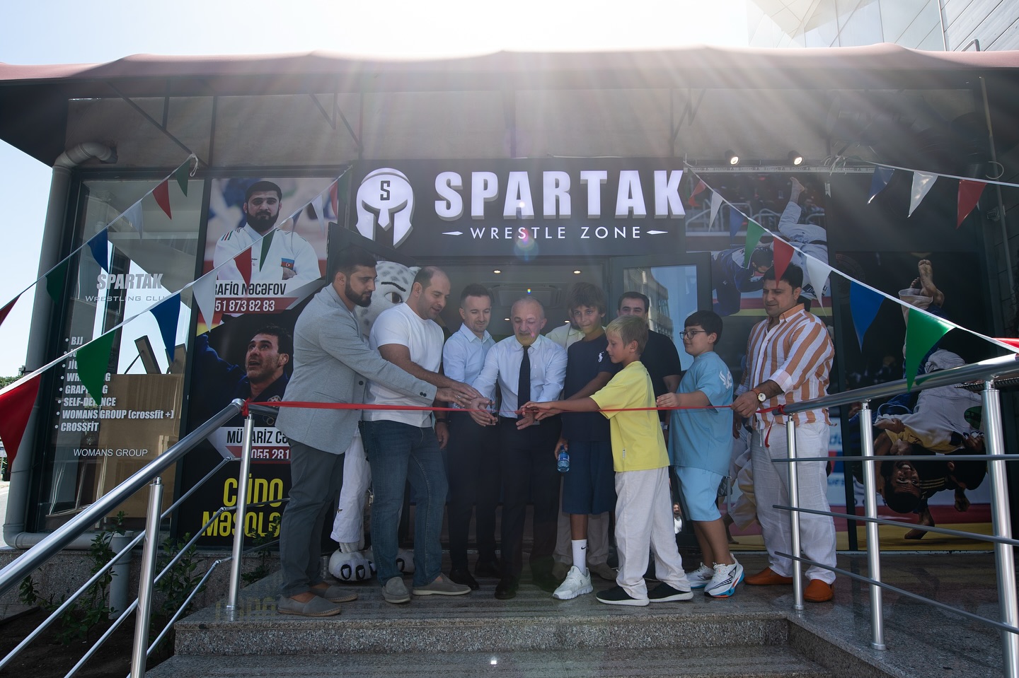 Bakıda “Spartak” cüdo zalı açıldı