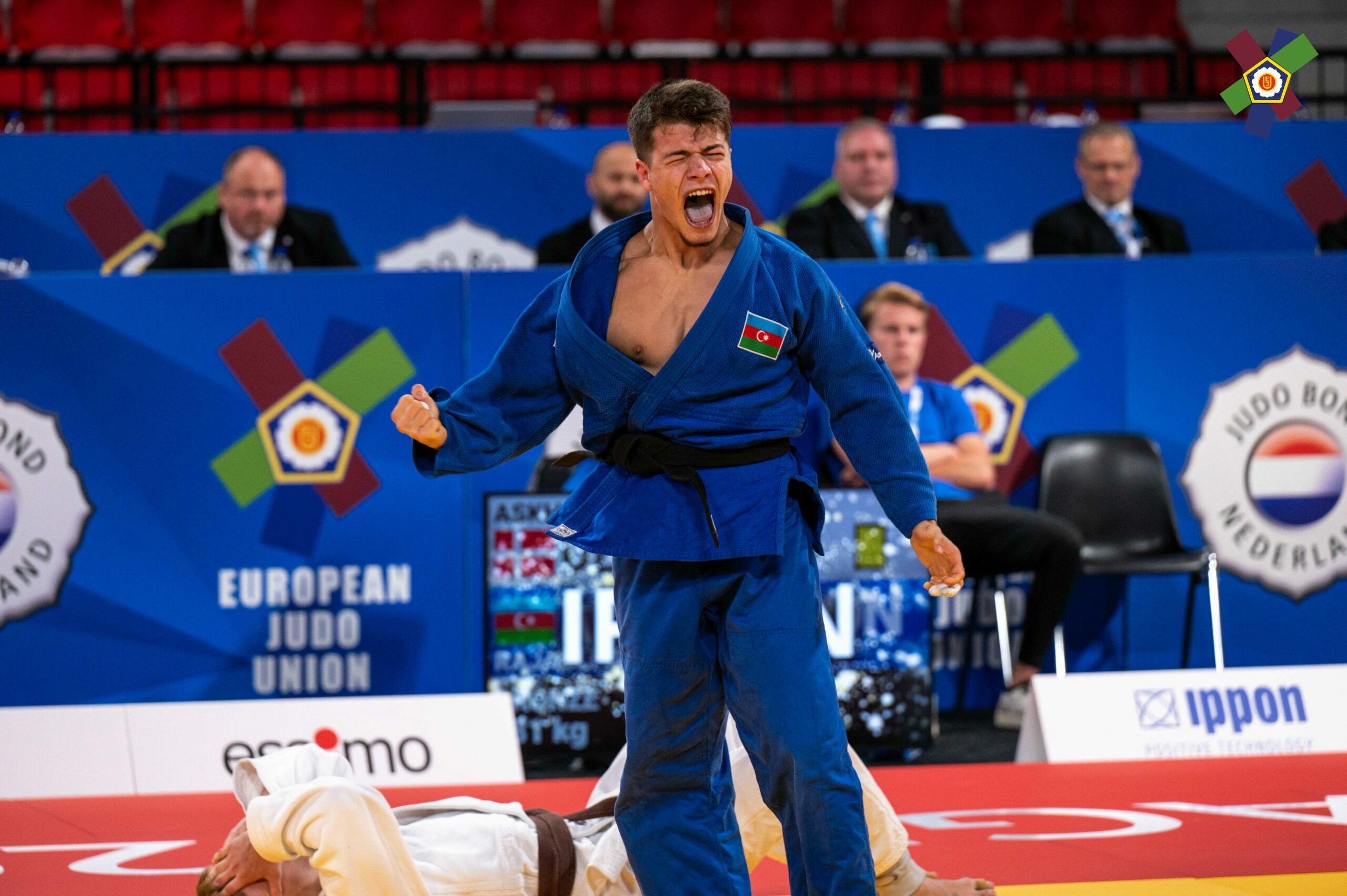 Cüdoçularımız Avropa çempionatının ikinci günündə 2 bürünc medal qazandı