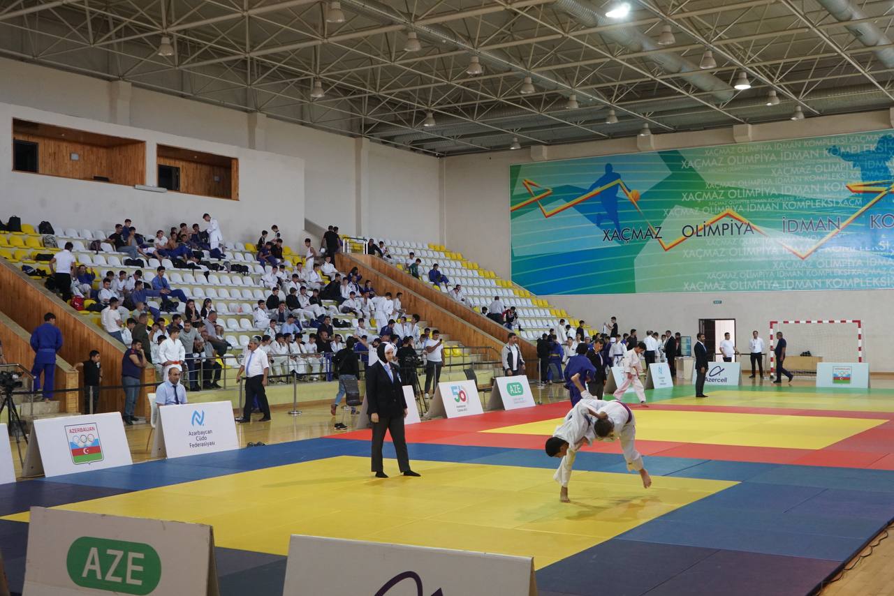 Xaçmazda  U-18 yeniyetmələr arasında cüdo üzrə region birinciliyi keçirilib